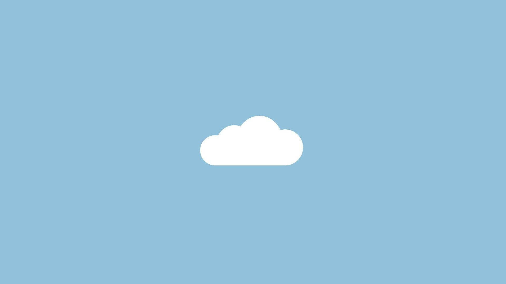簡約美學白雲 壁紙