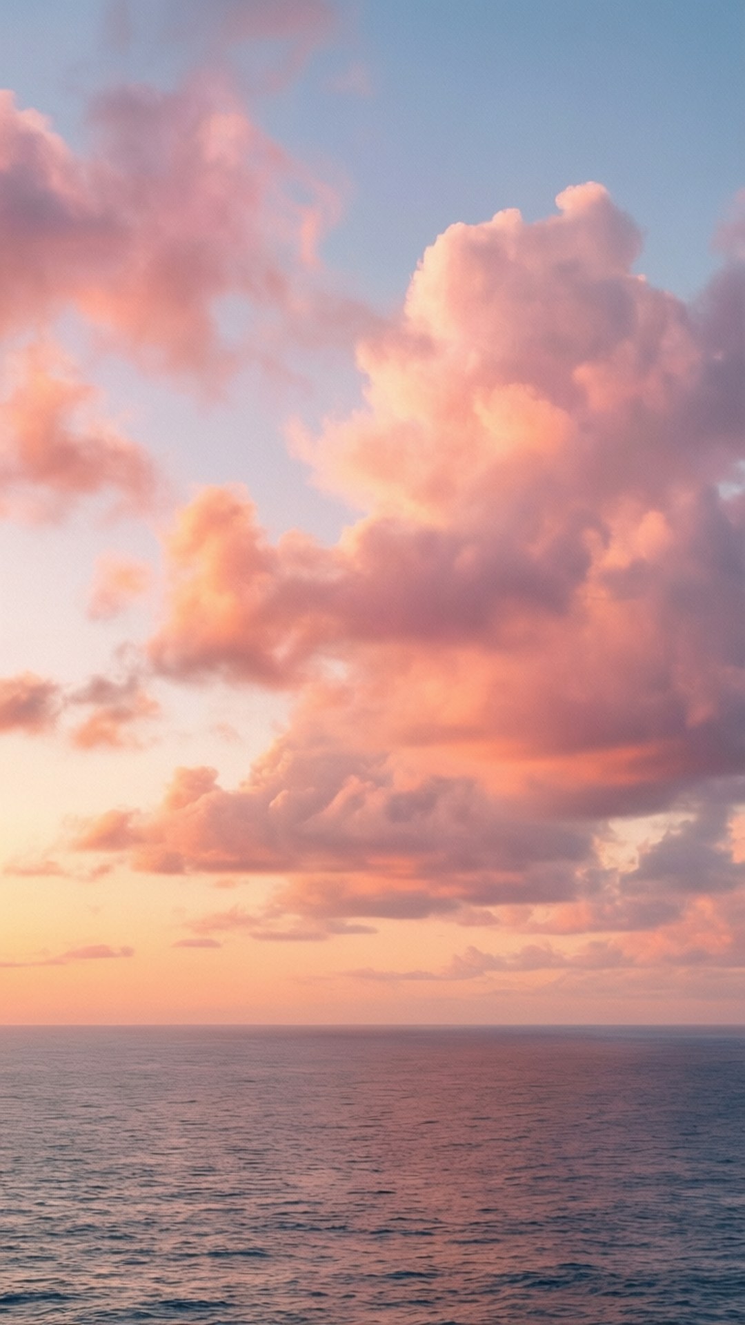 粉彩夕雲 壁紙