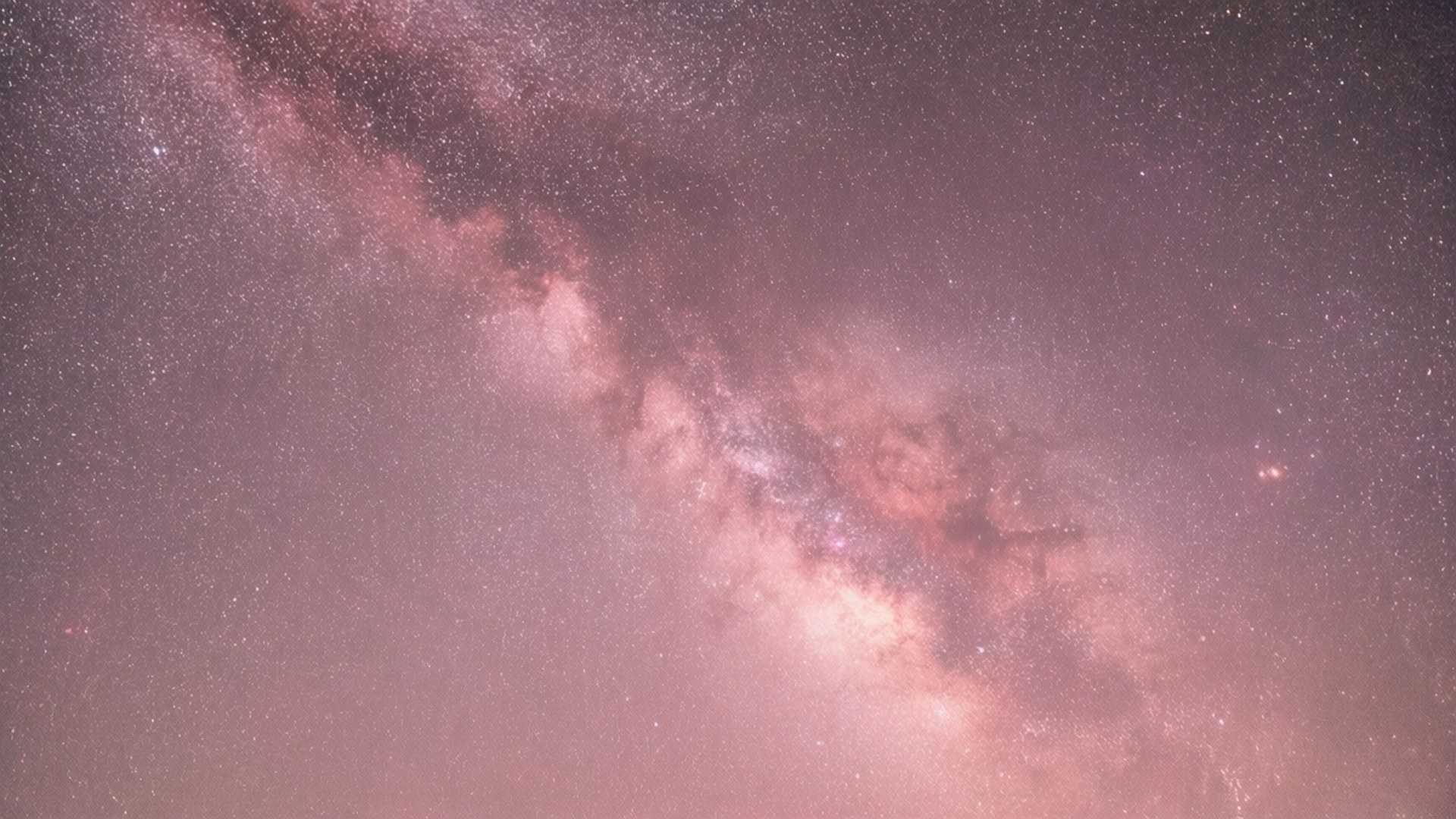 粉紅星夜 壁紙