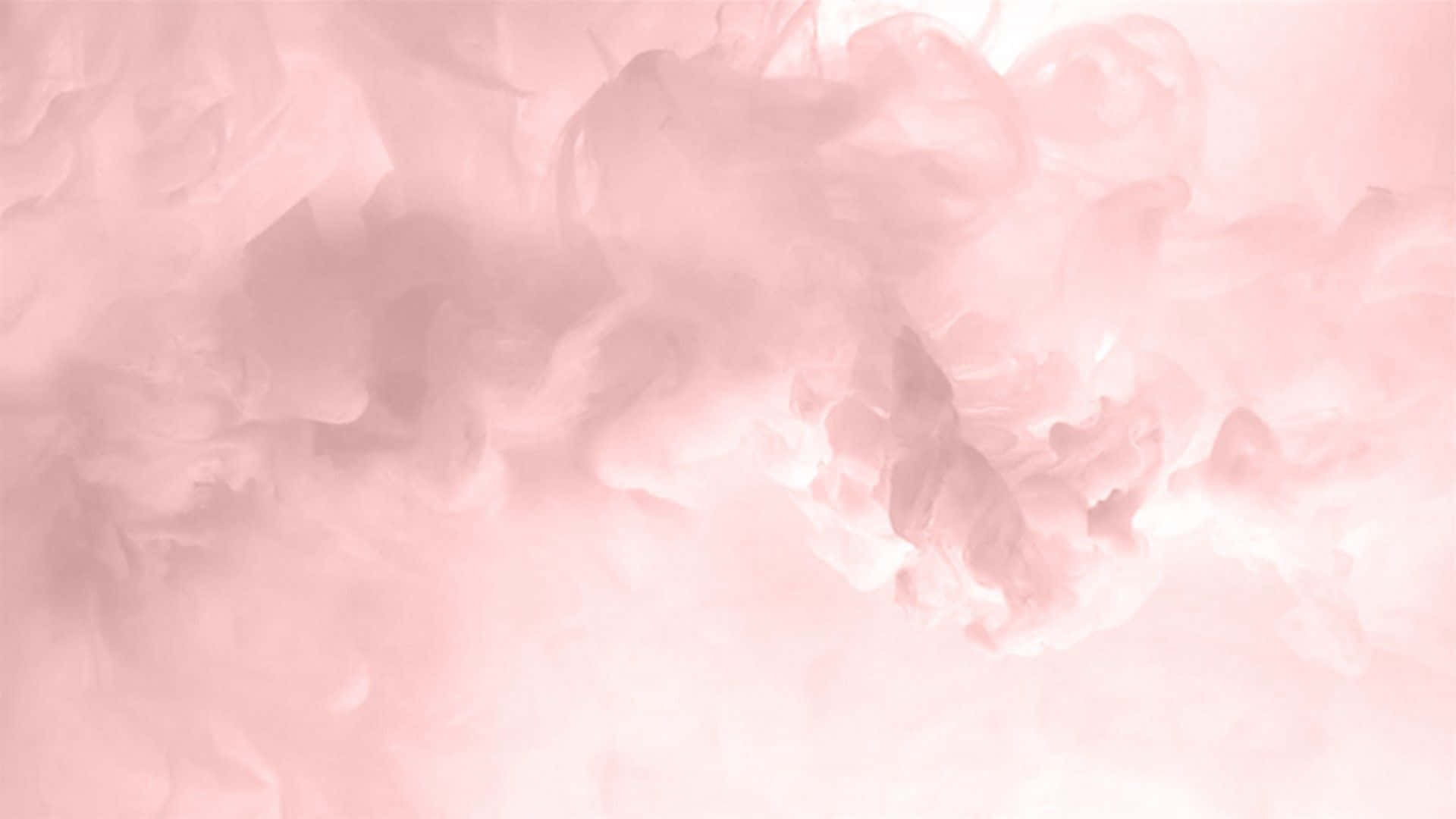 粉红笔记本电脑云朵 壁紙
