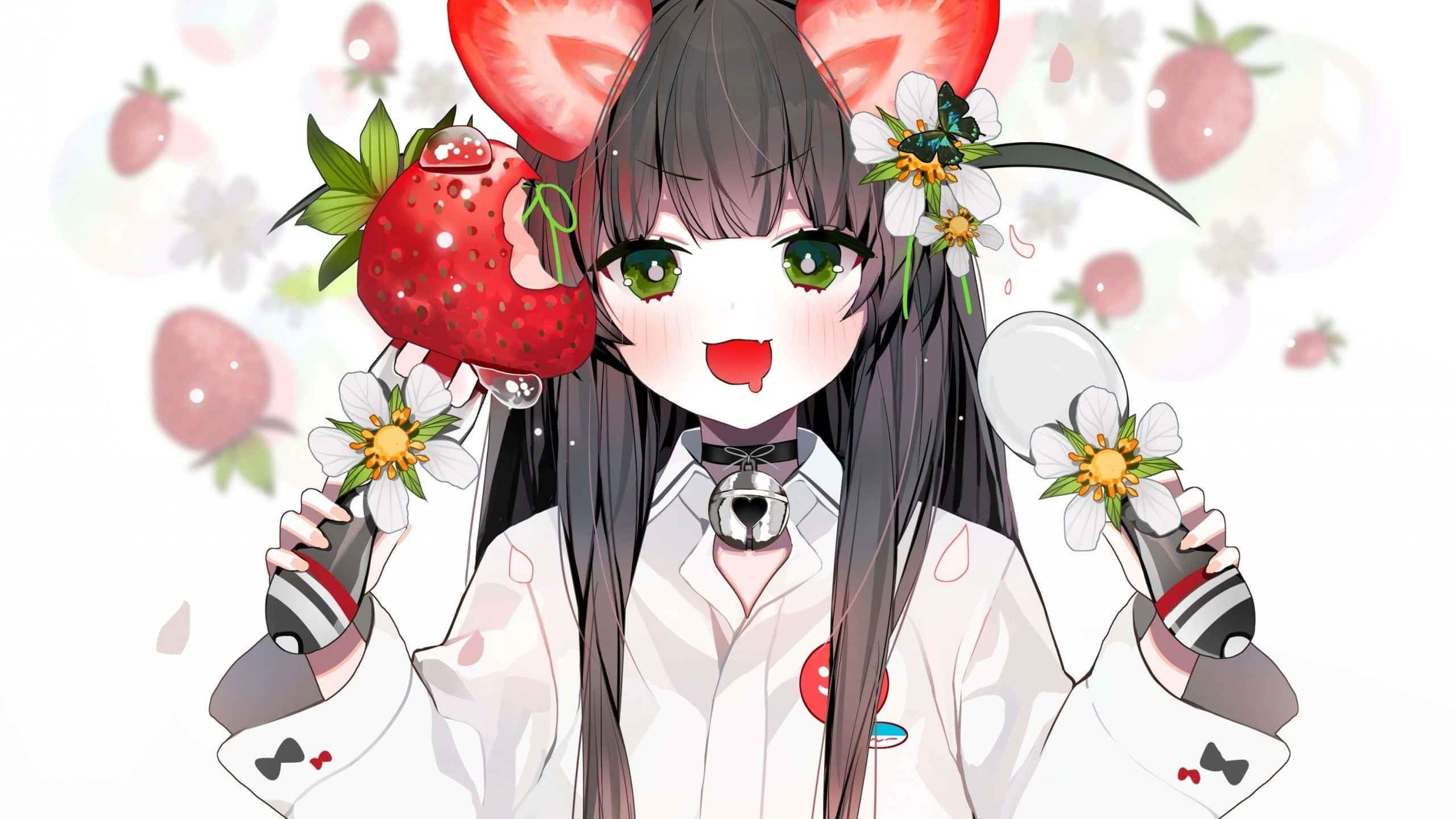 粉色动漫美学图片 壁紙