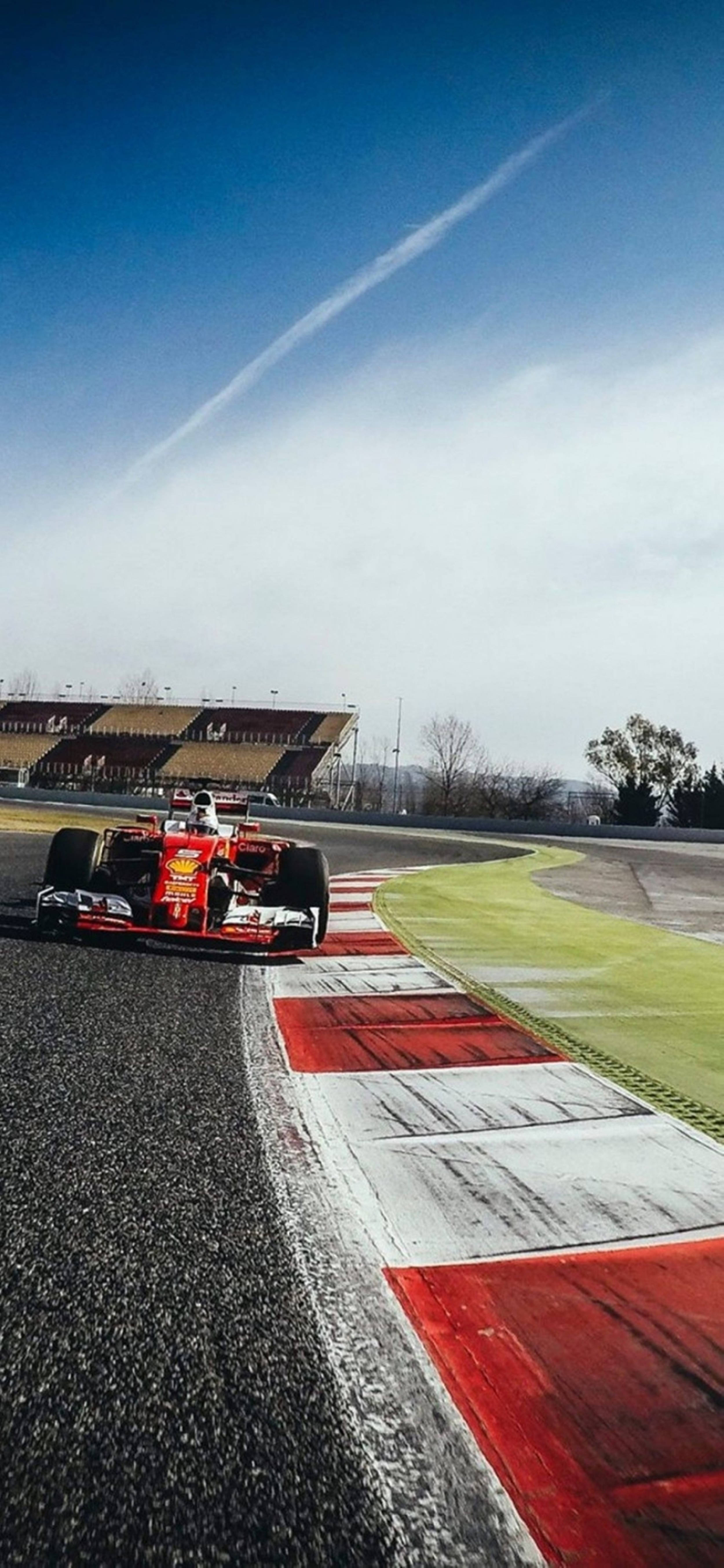 紅法拉利F1賽車手機壁紙 壁紙