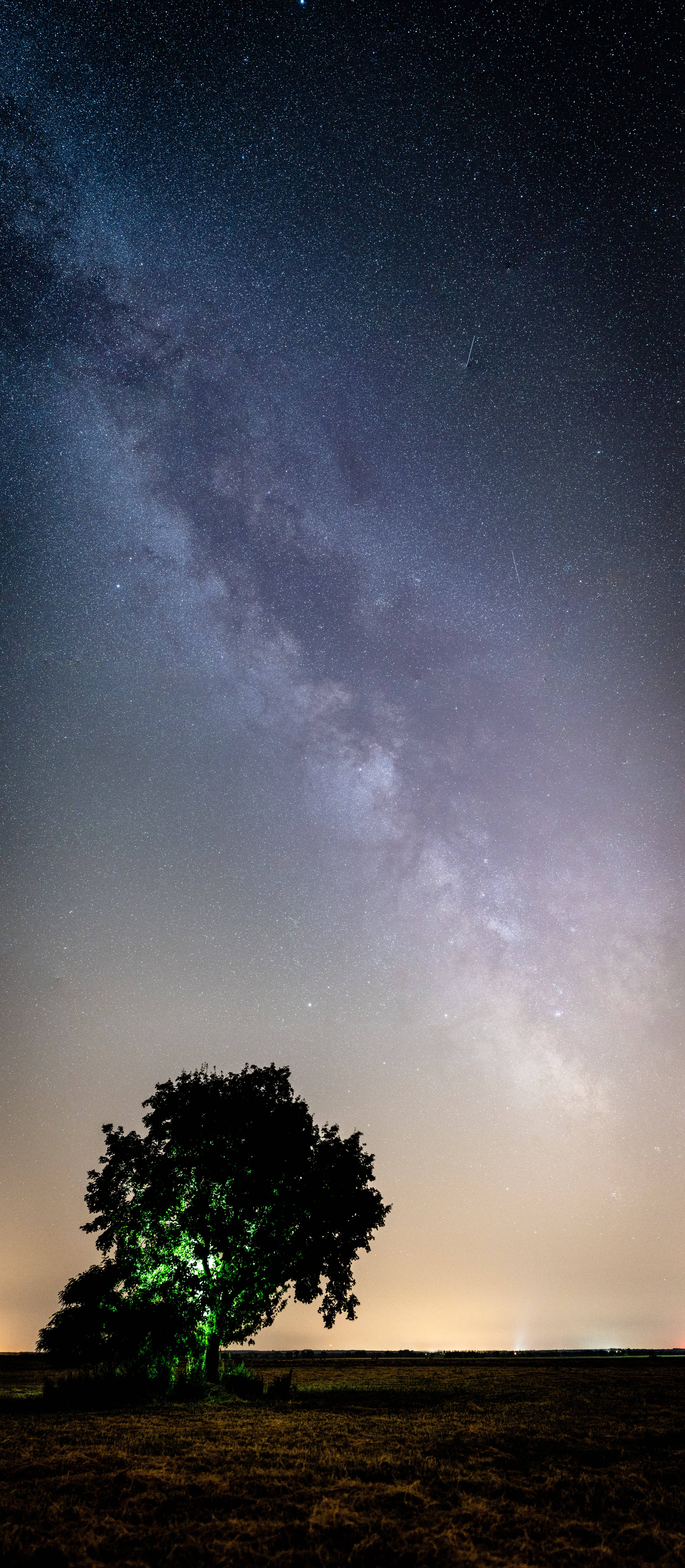 高清iPhone乡村夜空 壁紙