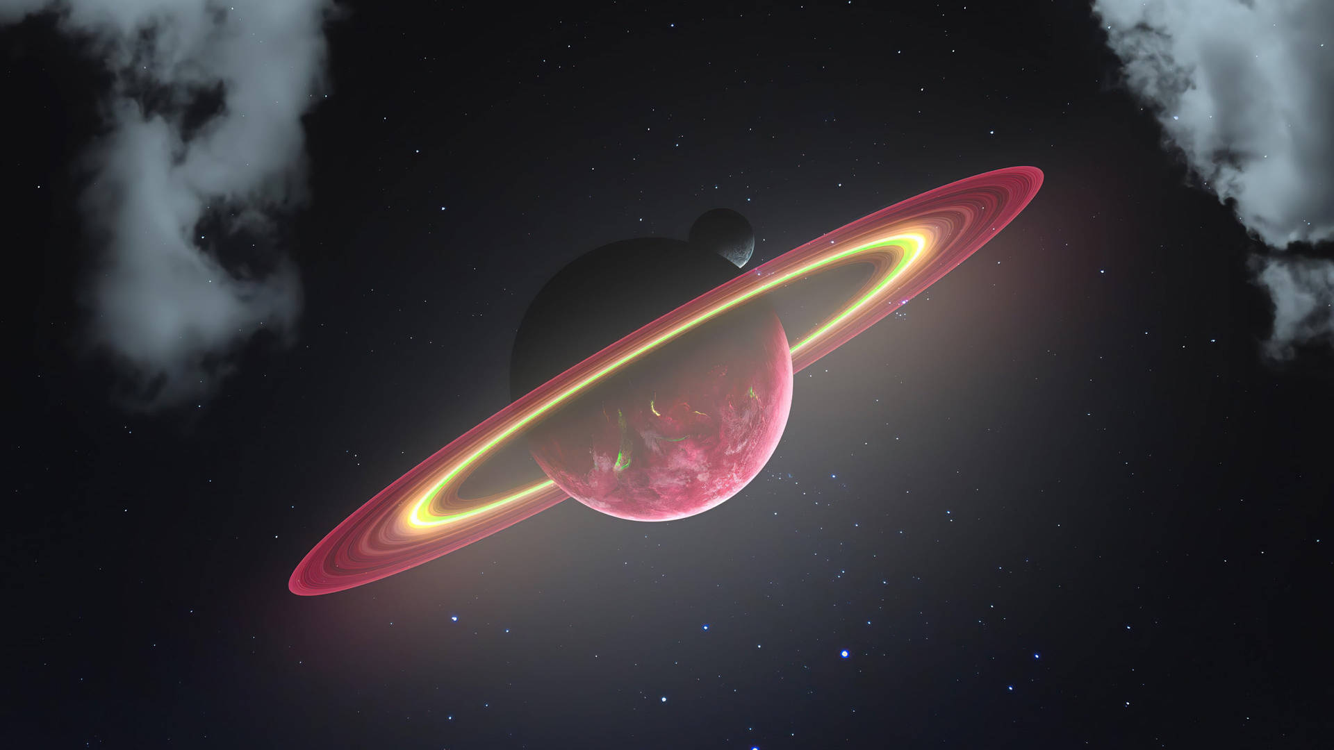 紅色土星 4K