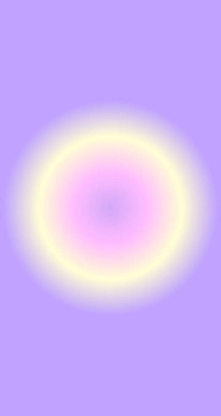 紫色與黃色光環美學 壁紙