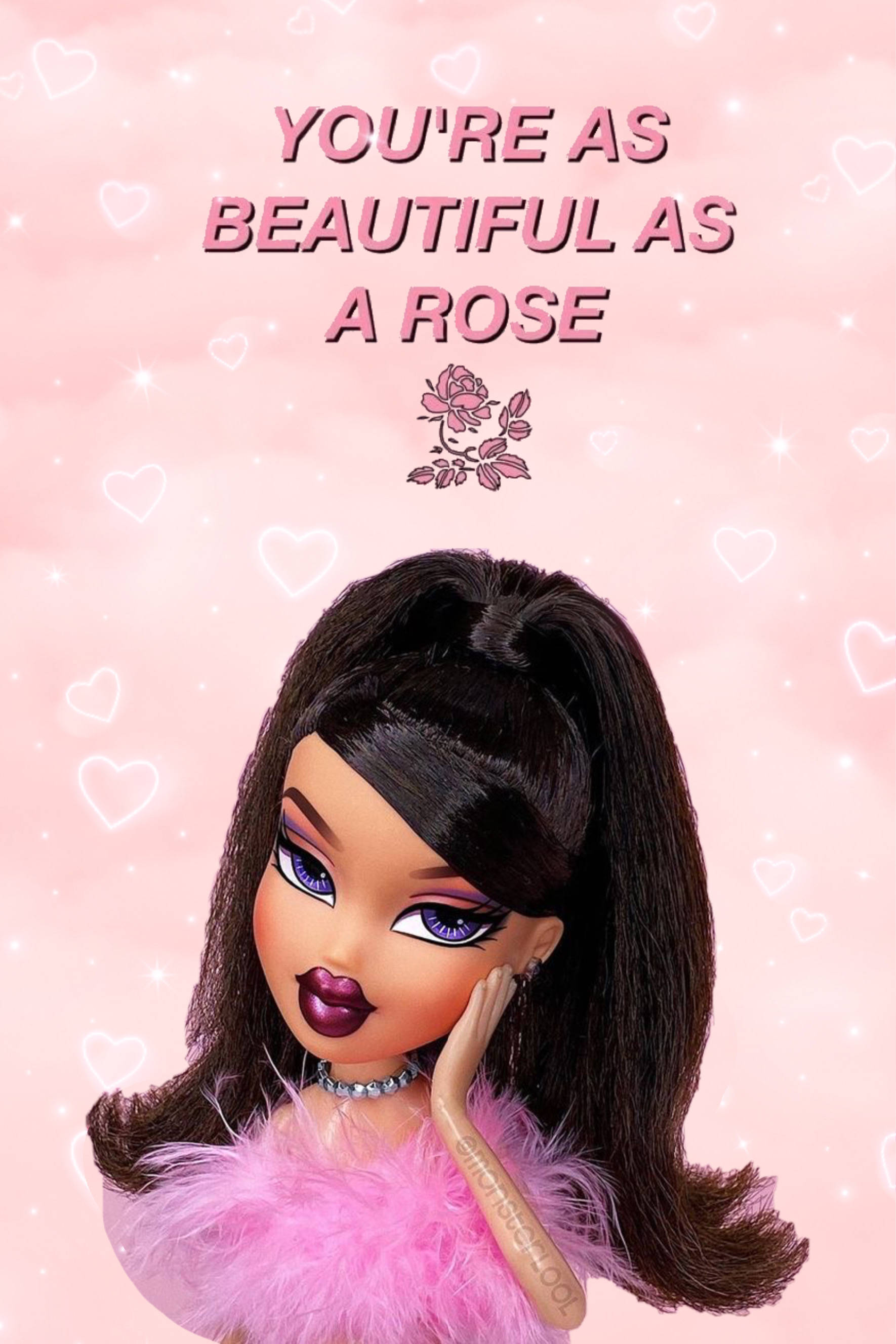 絕美 Bratz 美學娃娃名言 壁紙