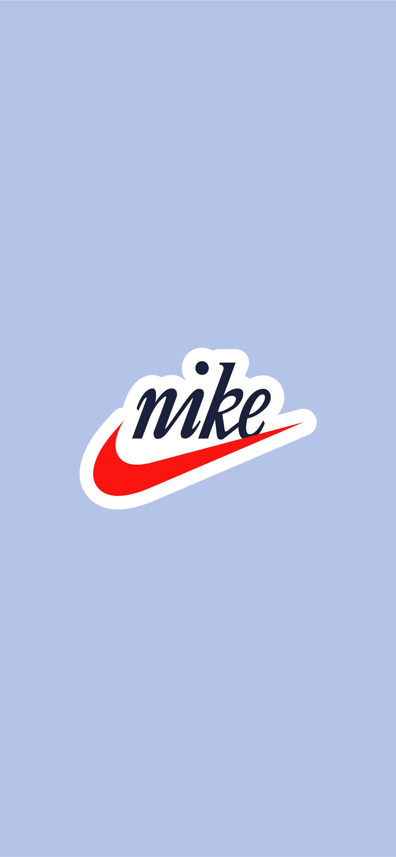 經典Nike藍色標誌 壁紙