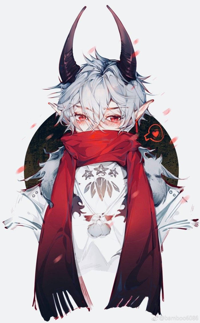红围巾恶魔少年动漫 壁紙