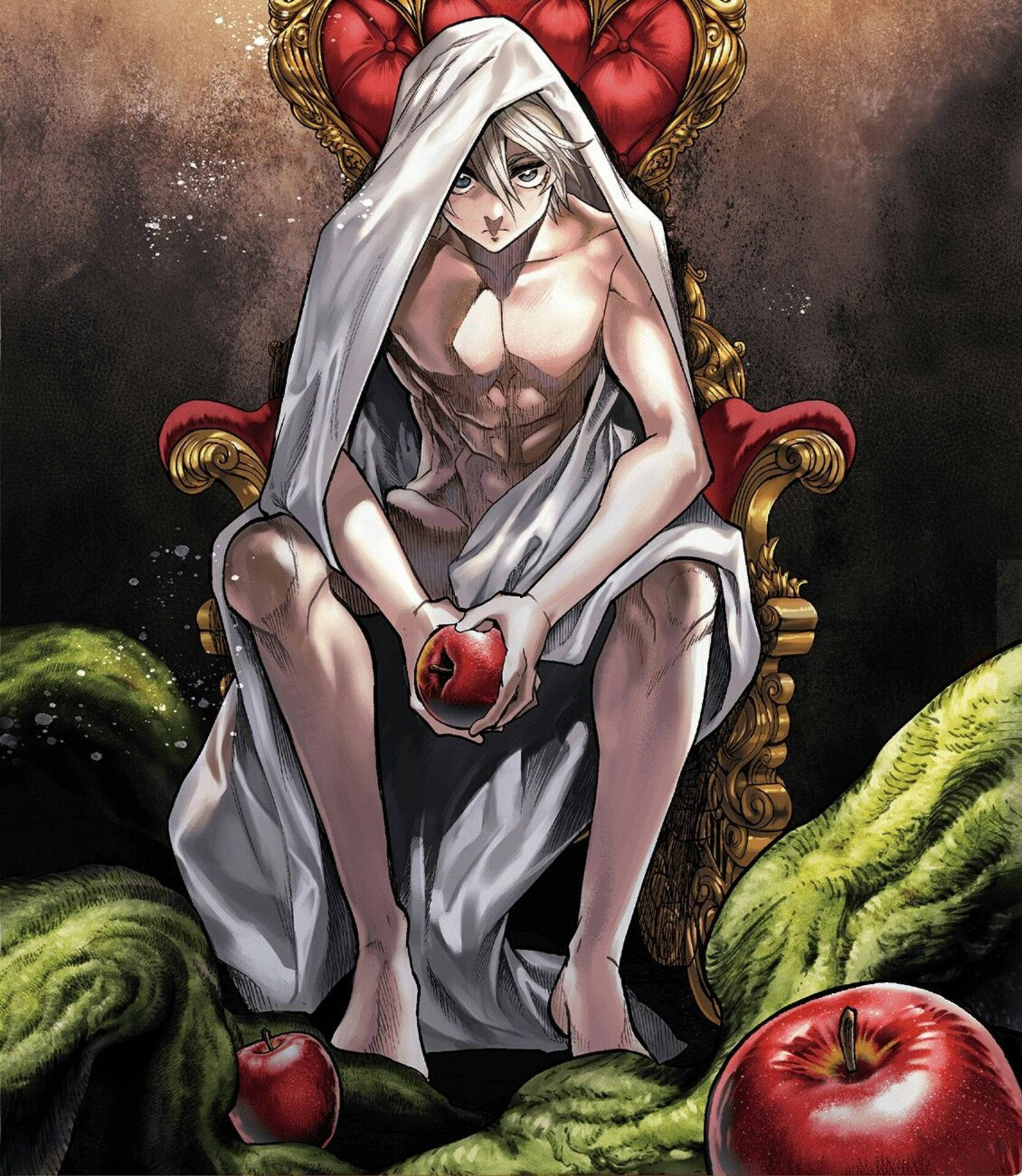 《终末女武神》中的亚当与苹果 壁紙