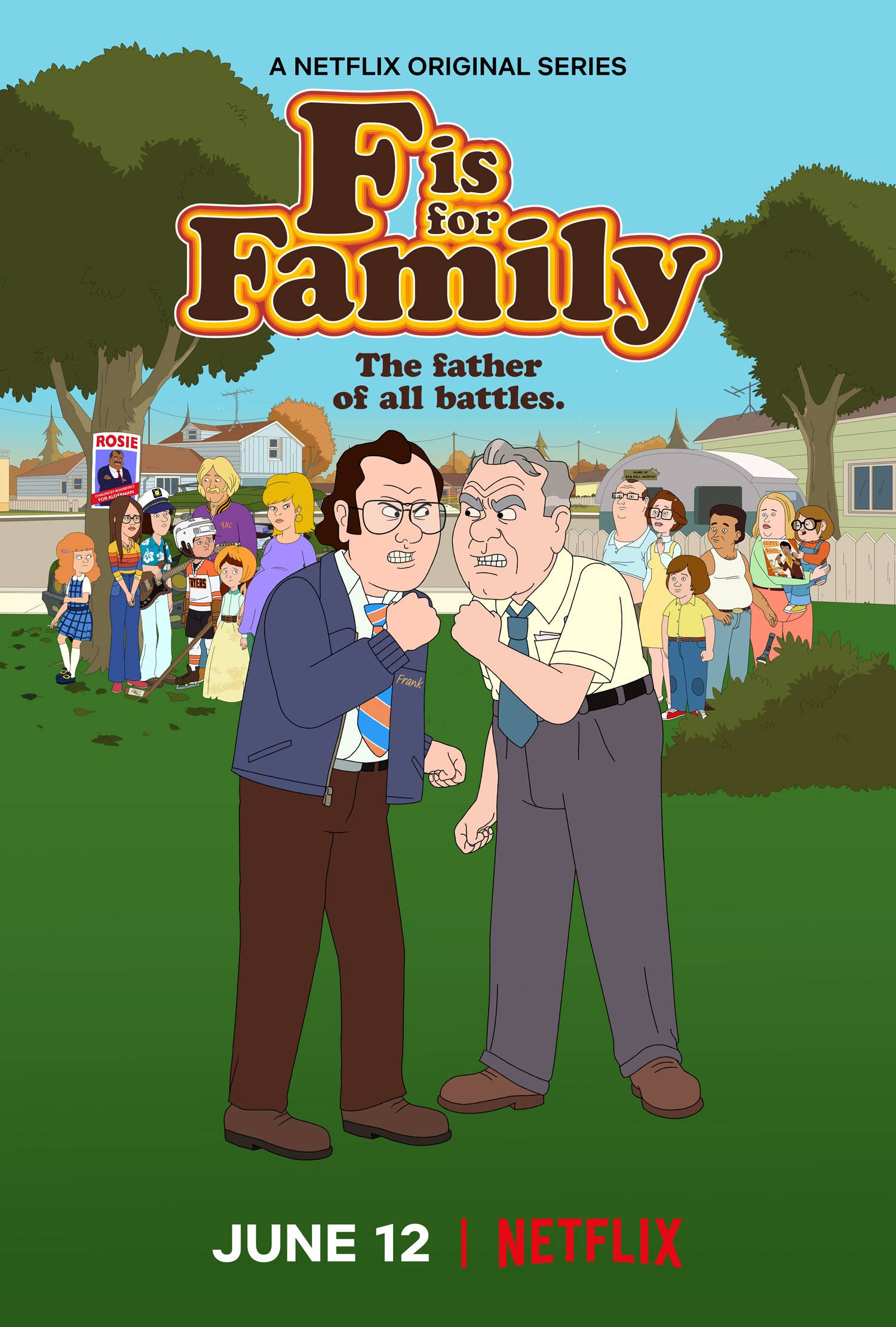 美國電視劇《F Is For Family》 壁紙