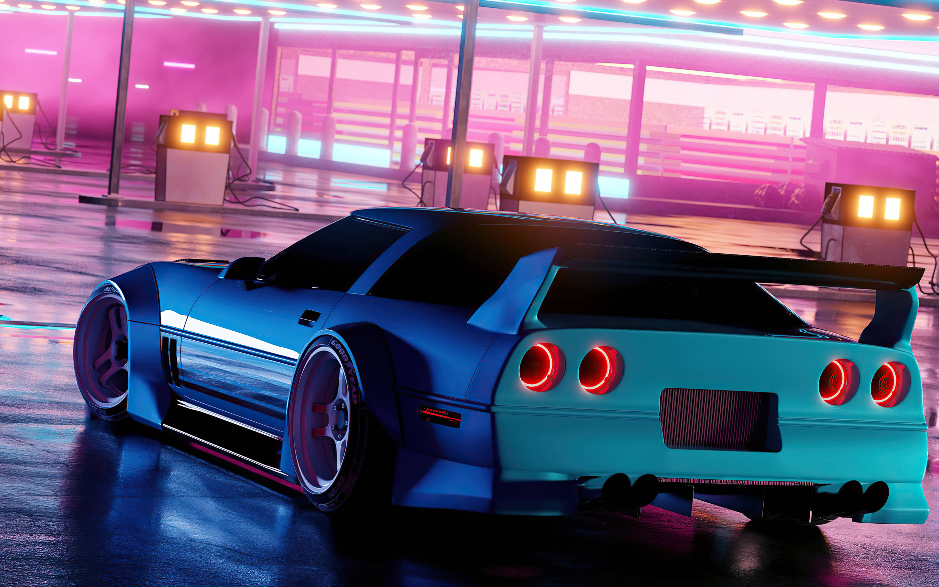 美學4K車款 日產Skyline GT-R 壁紙
