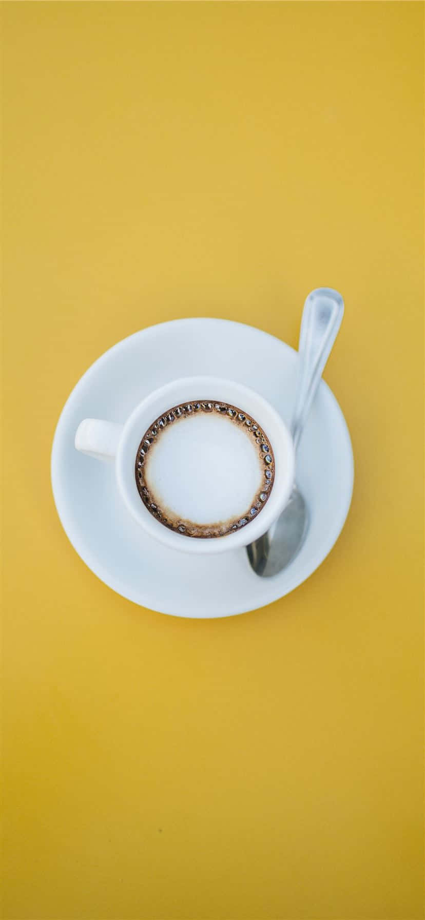 美學咖啡與茶匙 壁紙
