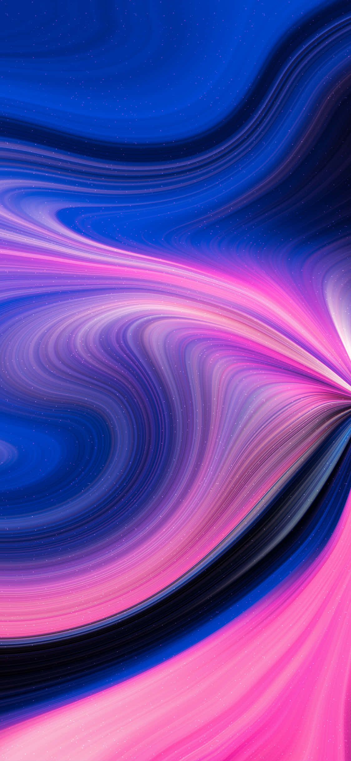 美學粉藍漩渦圖案肖像背景 壁紙