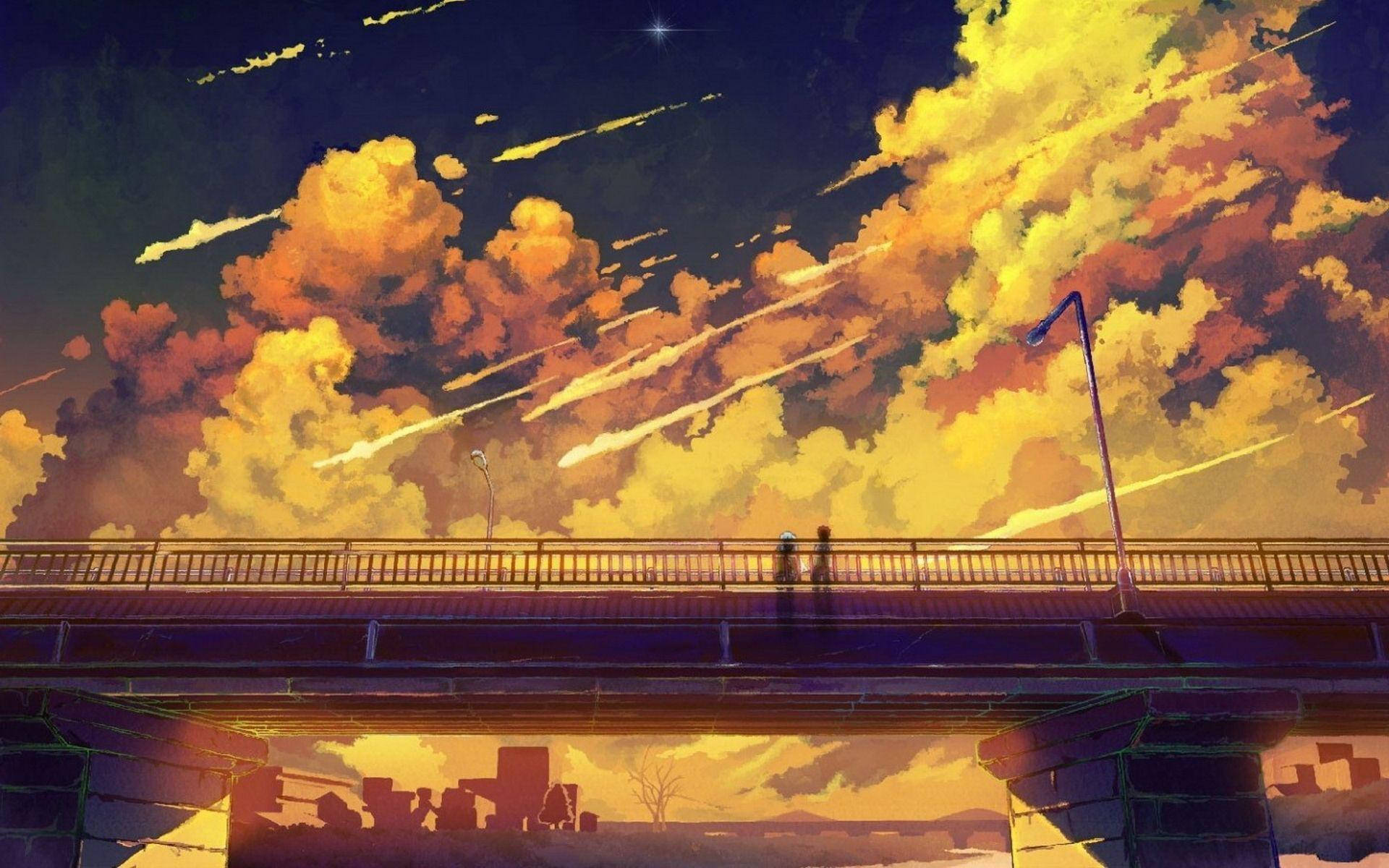美學藝術流星 壁紙