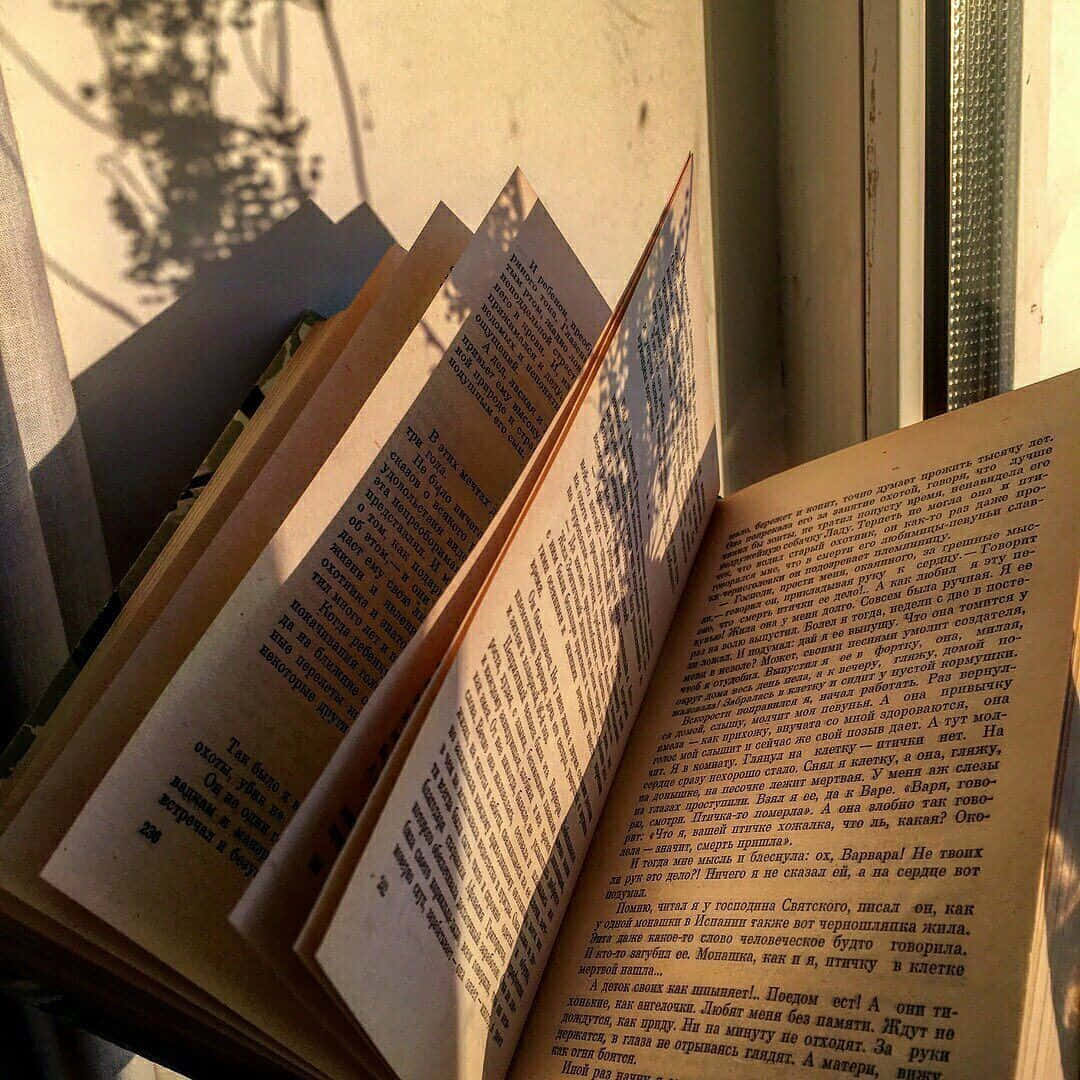 翻開書頁，冒險與想像的世界就在眼前。 壁紙