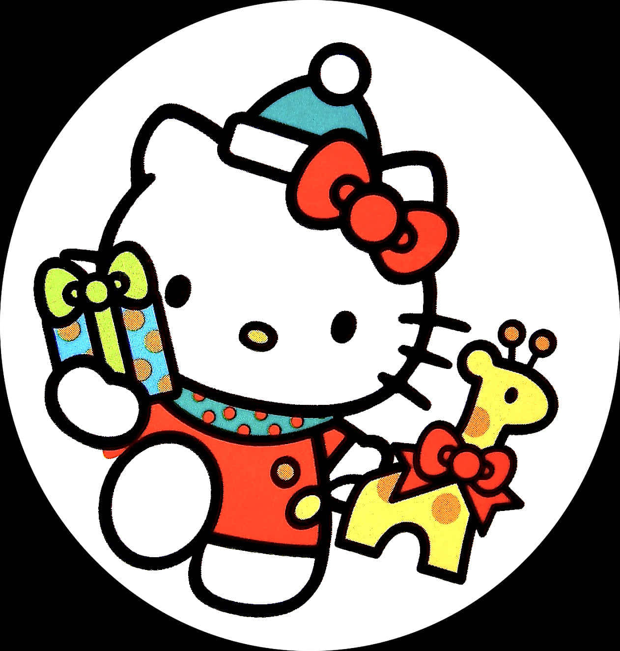 聖誕節凱蒂貓三麗鷗頭貼 壁紙