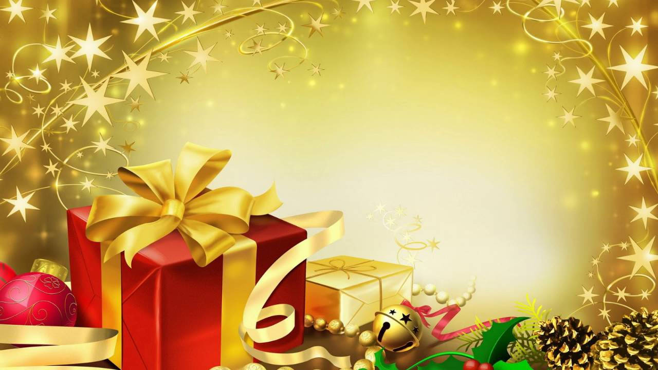 聖誕魔法中的喜悅禮物！ 壁紙