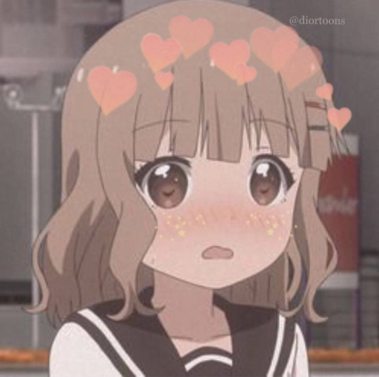 臉紅少女 Discord 頭像 壁紙