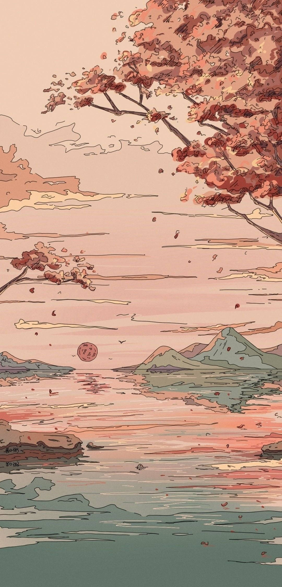 自然藝術柔和美學 壁紙