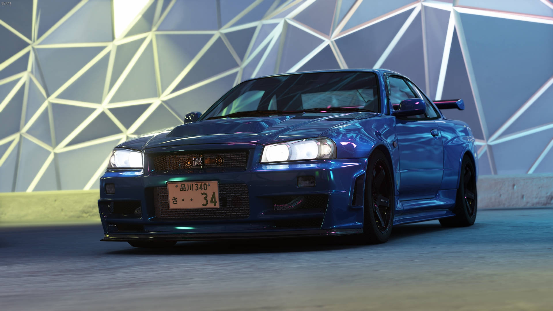 電玩遊戲《Assetto Corsa》Skyline 日產Skyline R34 HD桌布 | 背景圖片