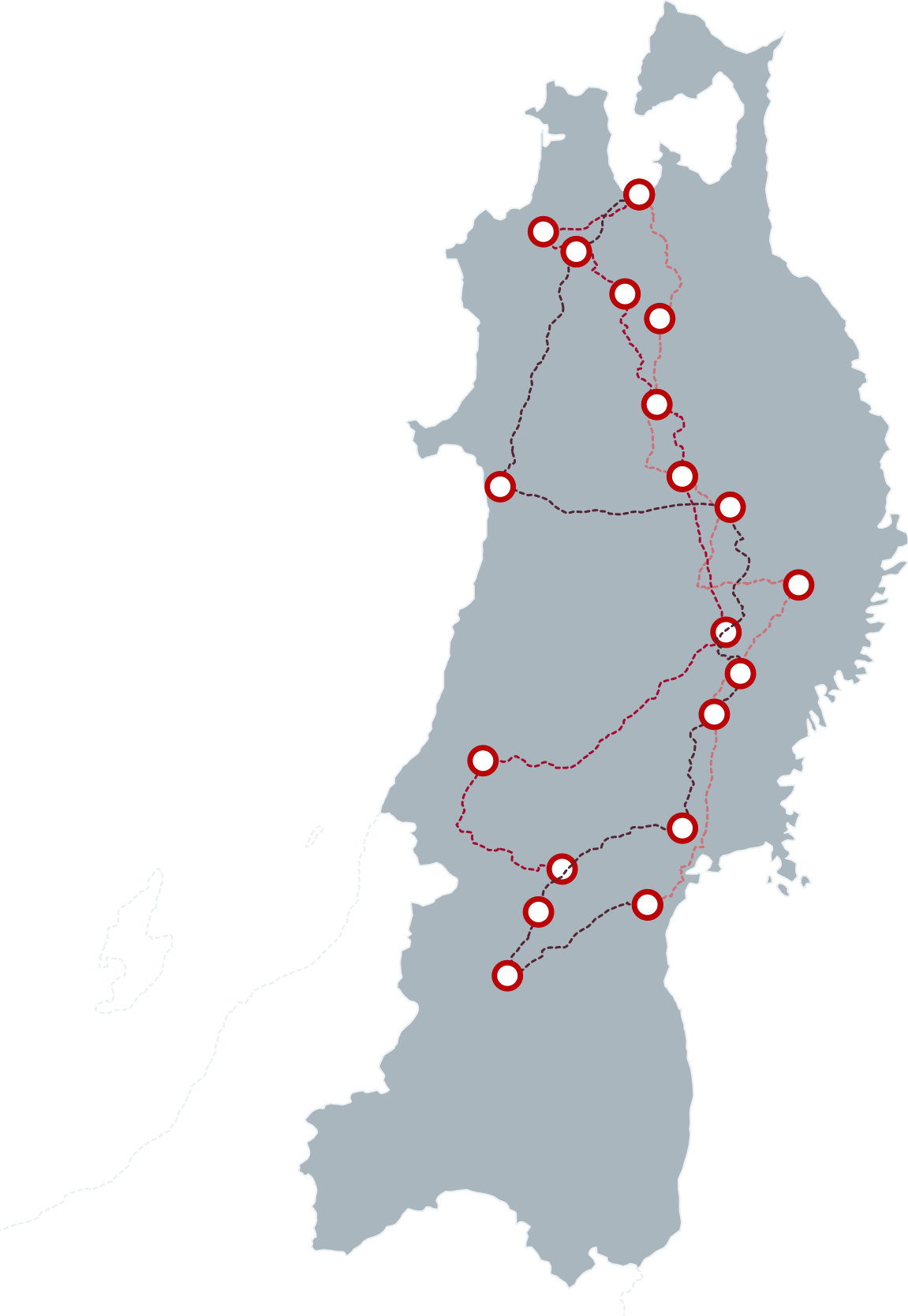 芬兰旅行路线地图 壁紙