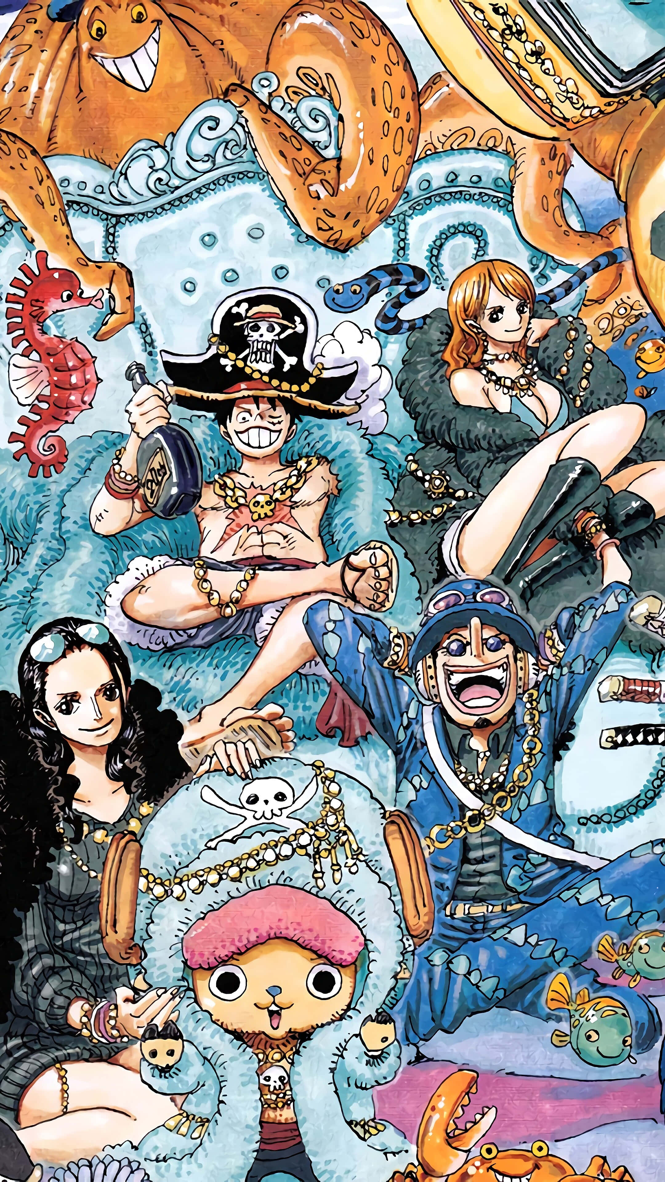 草帽海贼团 海贼王动漫 壁紙