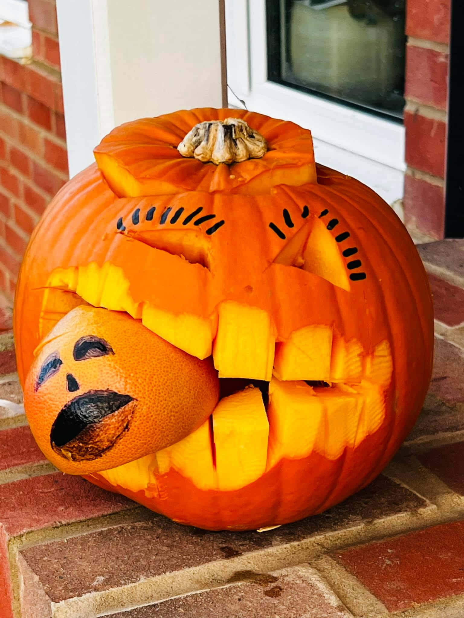 萬聖節南瓜恐怖怪獸圖片 壁紙