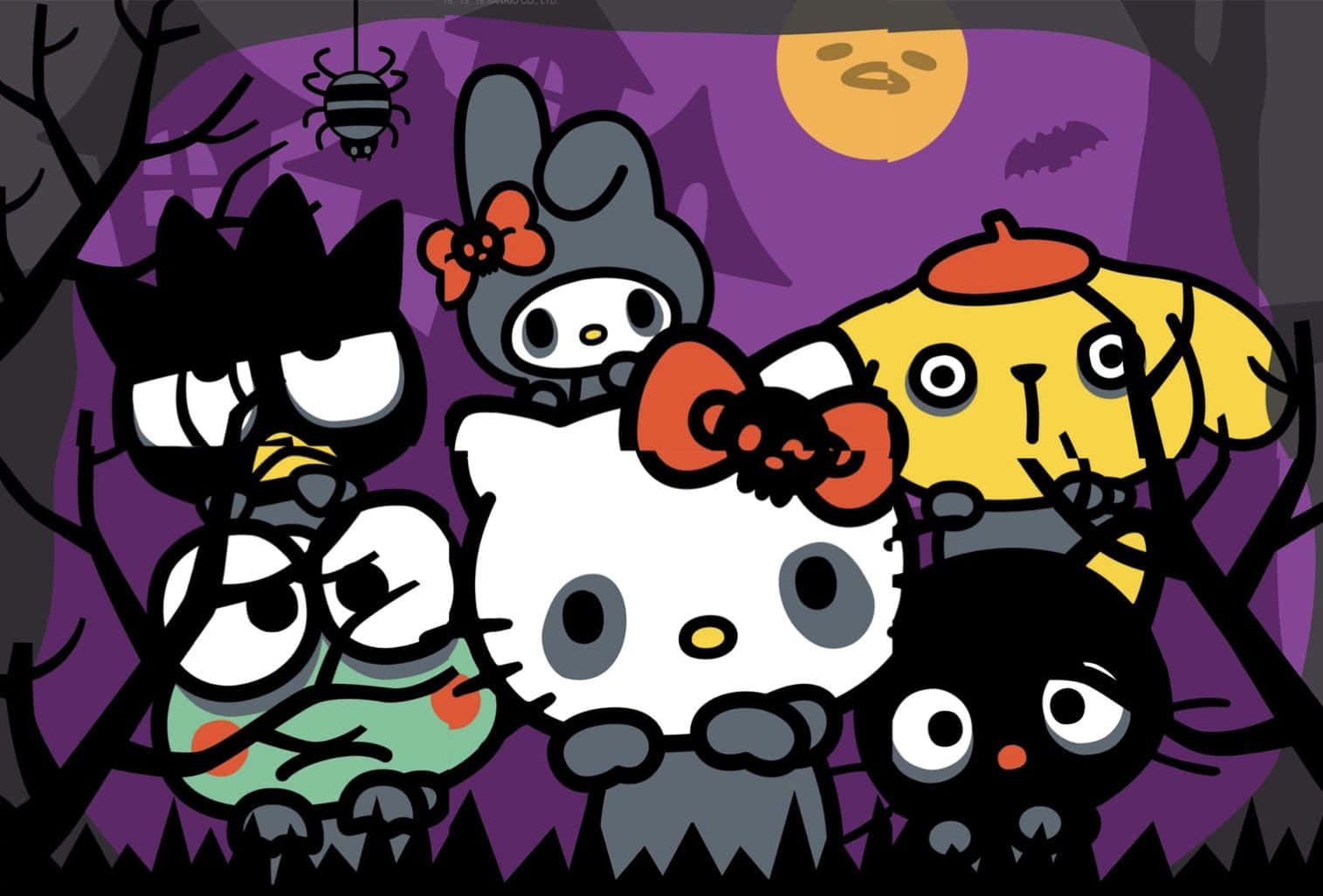 萬聖節角色 Sanrio 頭像 壁紙