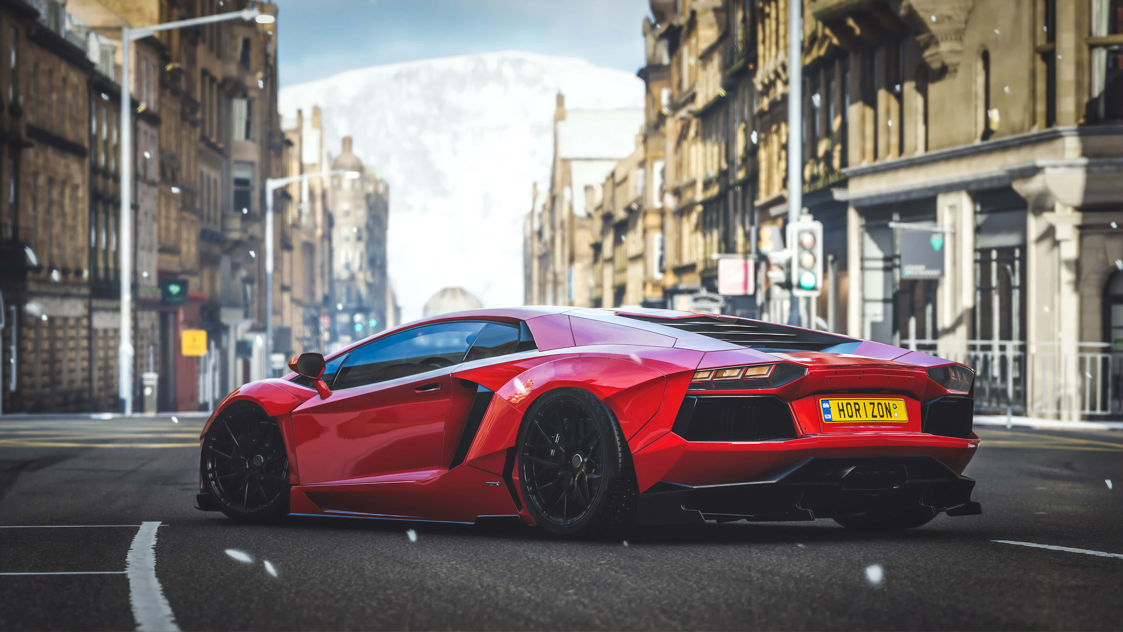 藍寶堅尼Aventador《極限競速 地平線4》HD 壁紙