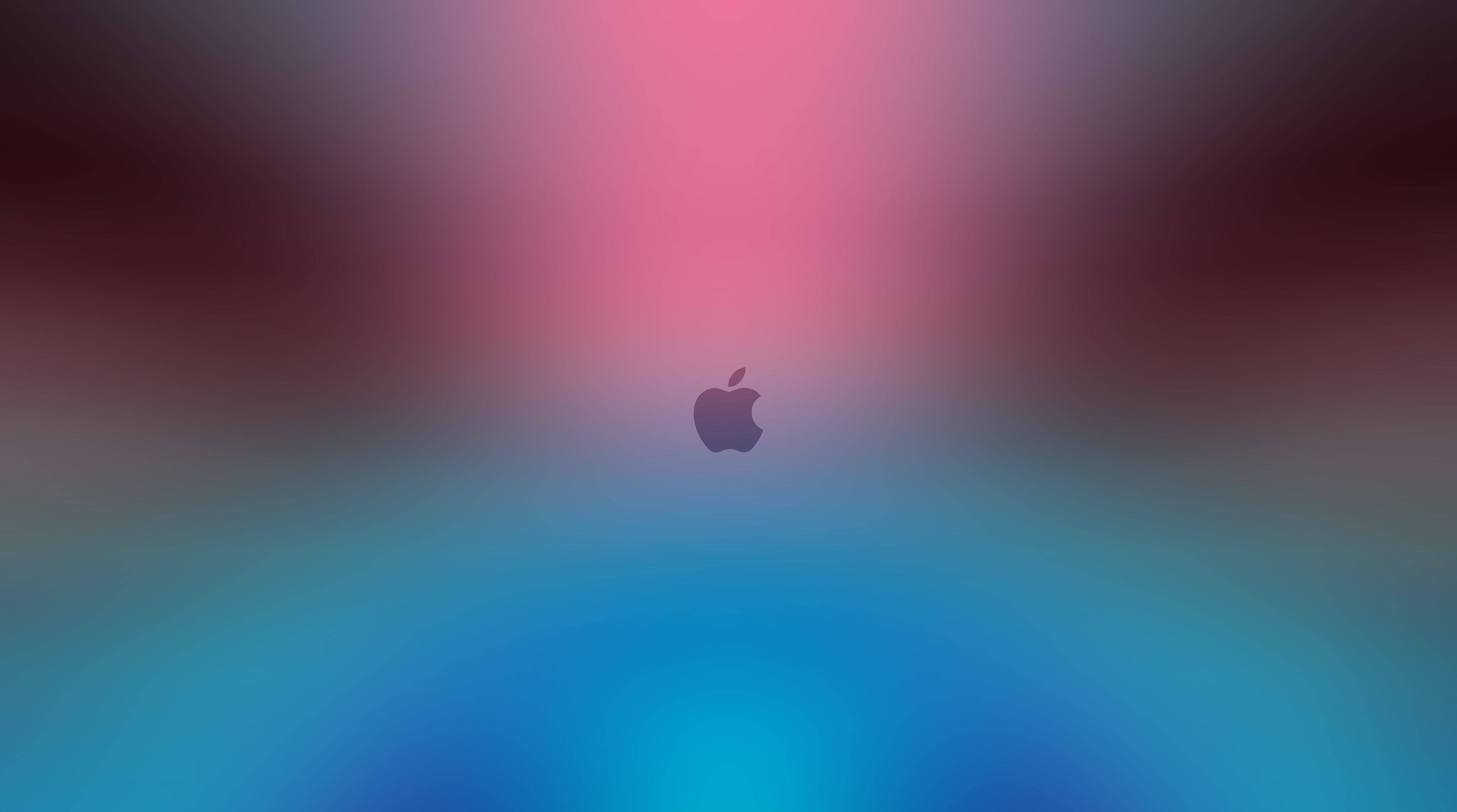 藍粉漸層Macbook Air 壁紙