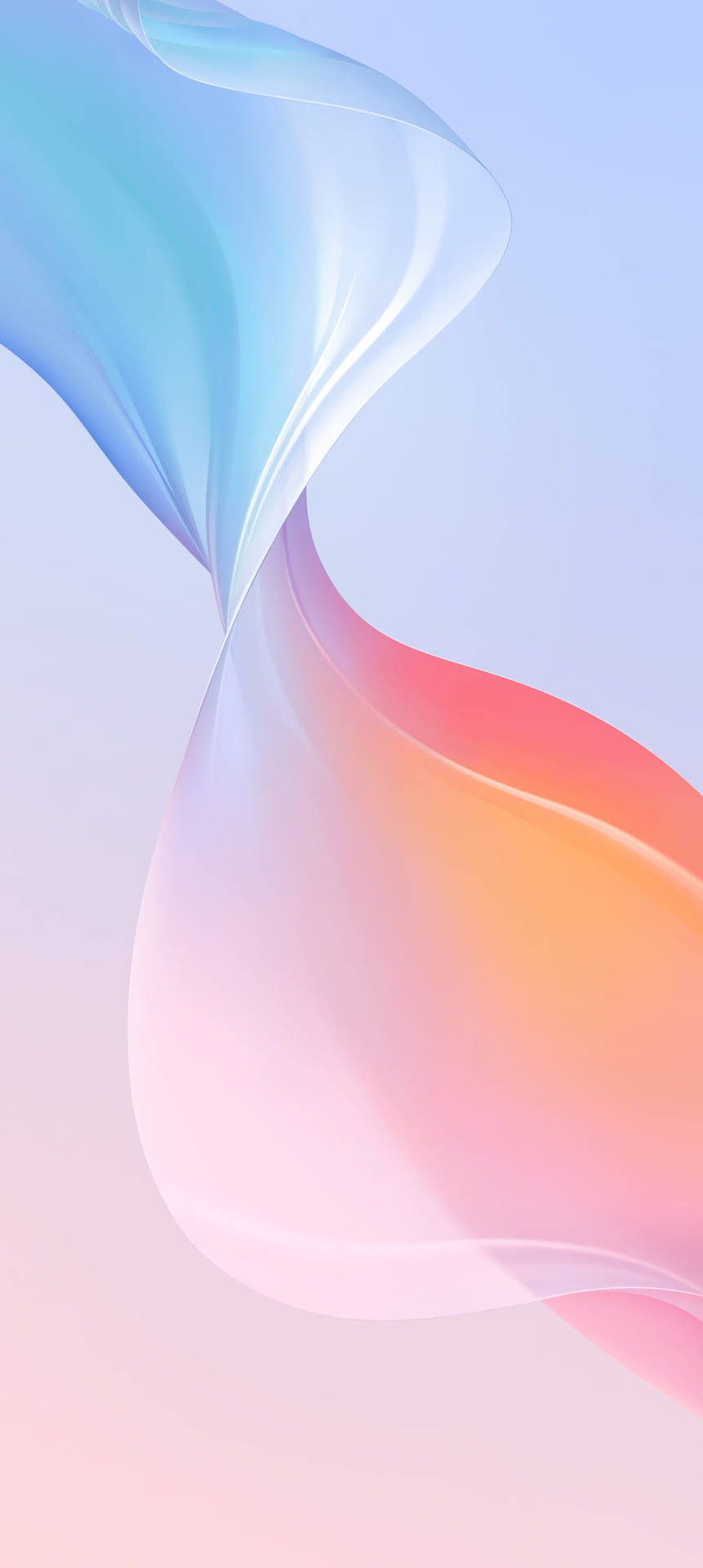 藍粉漸層Vivo Y20 — 柔和美学 壁紙