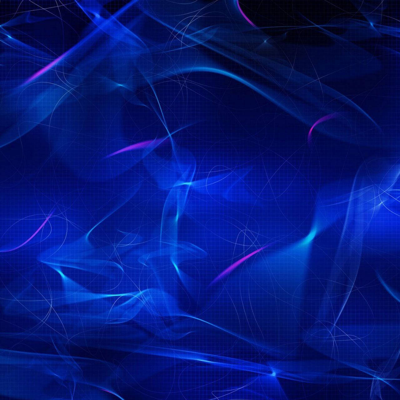 藍色光暈三星Galaxy平板 壁紙