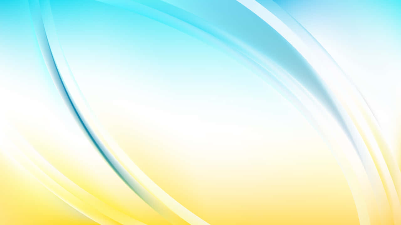 藍黃漩渦設計背景 壁紙