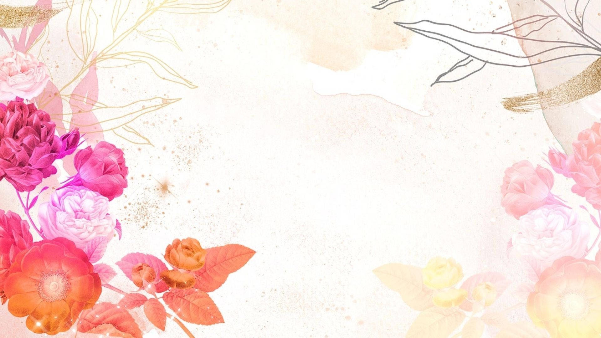藝術花卉美學 壁紙