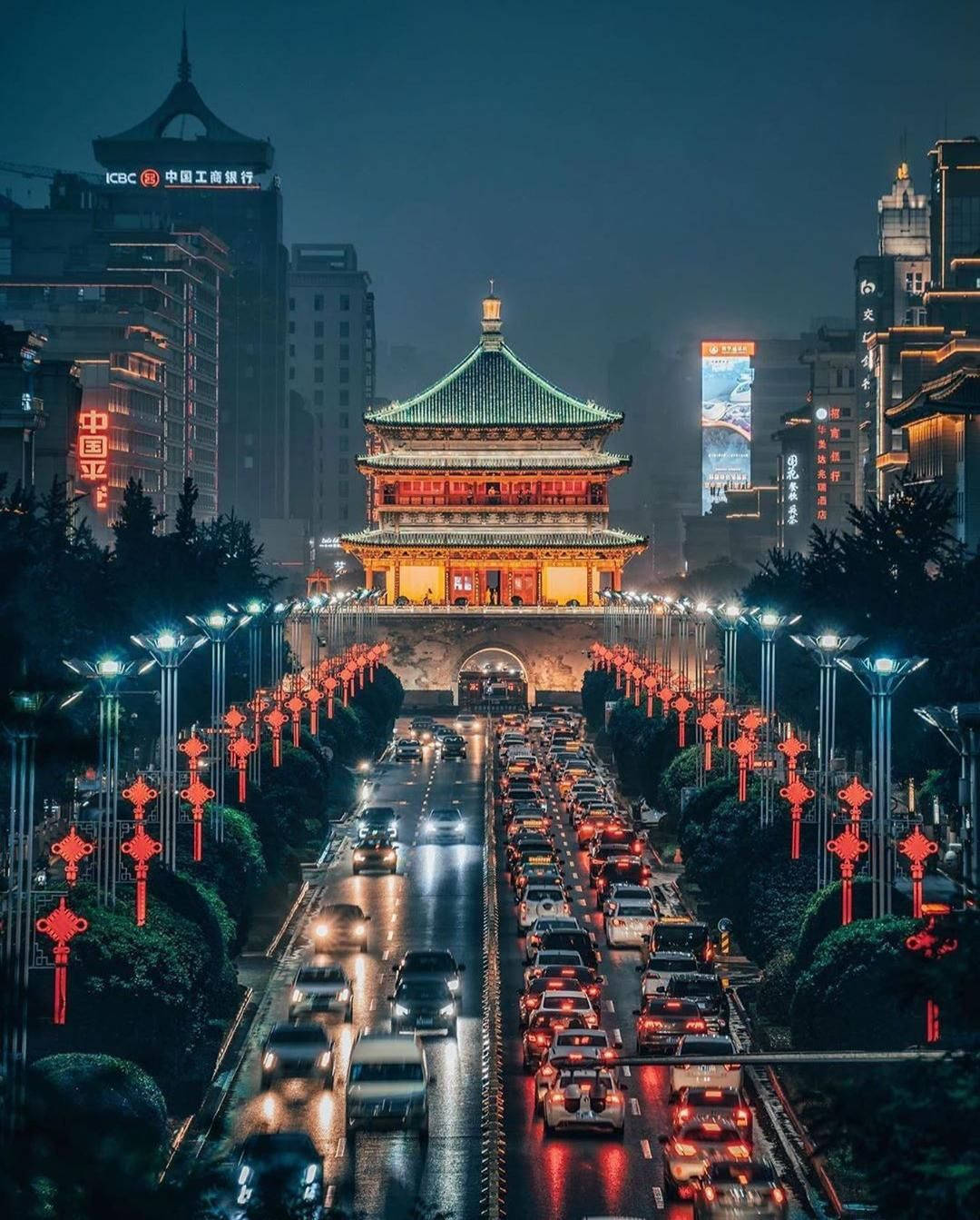 西安鼓樓 壁紙