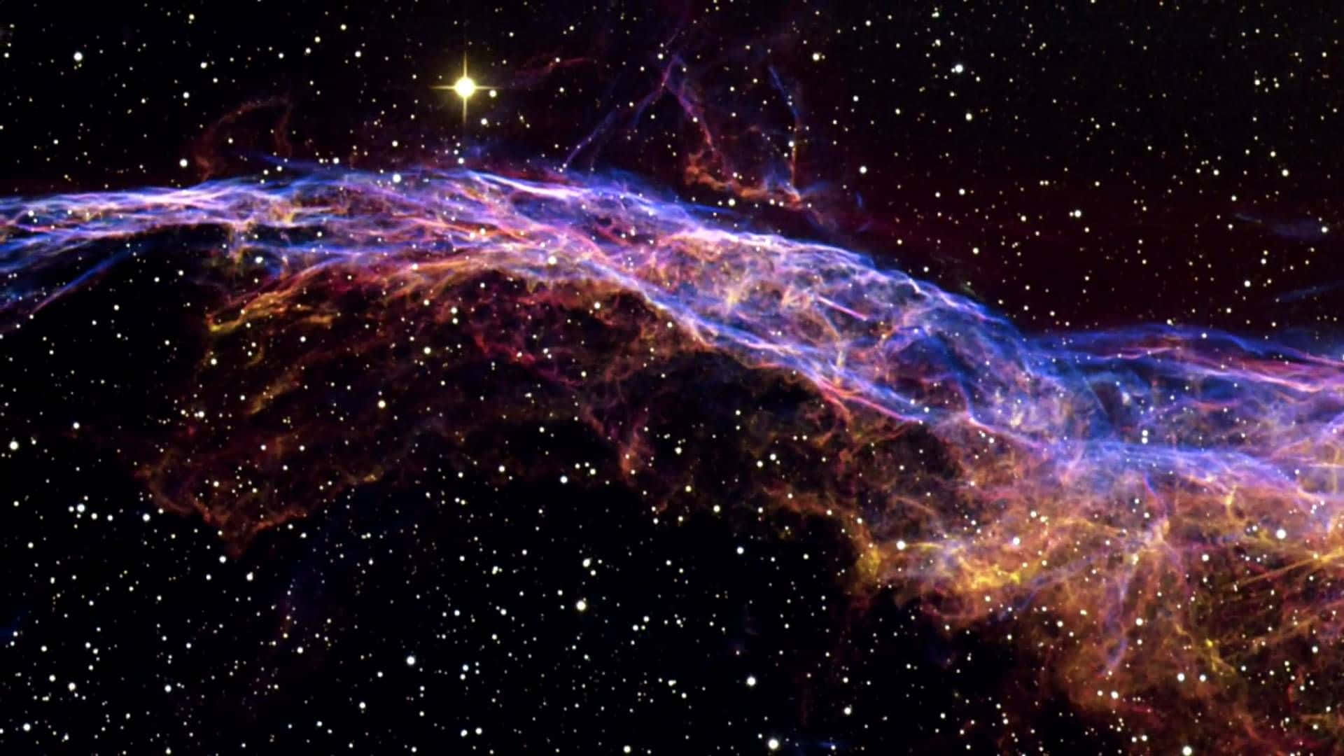 詹姆斯·韦伯太空望远镜在遥远天体背景下的迷人景象 壁紙