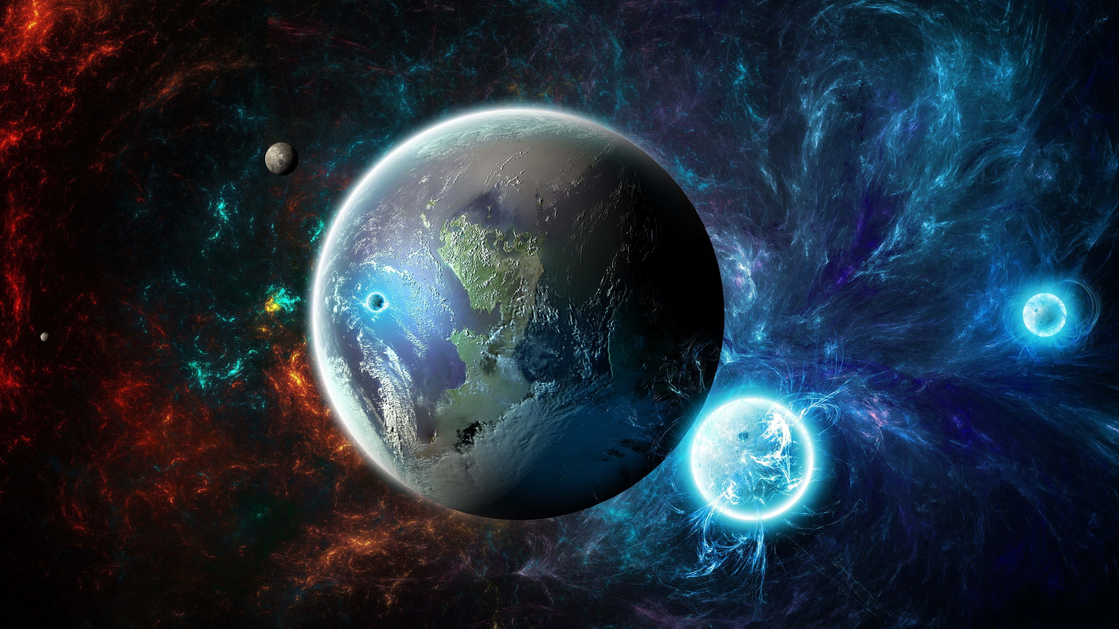讓你的目光在浩瀚宇宙中漫遊 壁紙