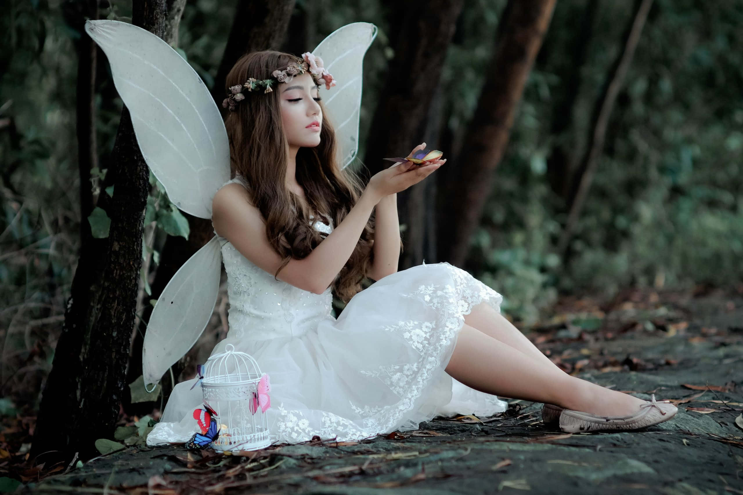 讓想像力隨精靈美學的奇幻之美翱翔 壁紙