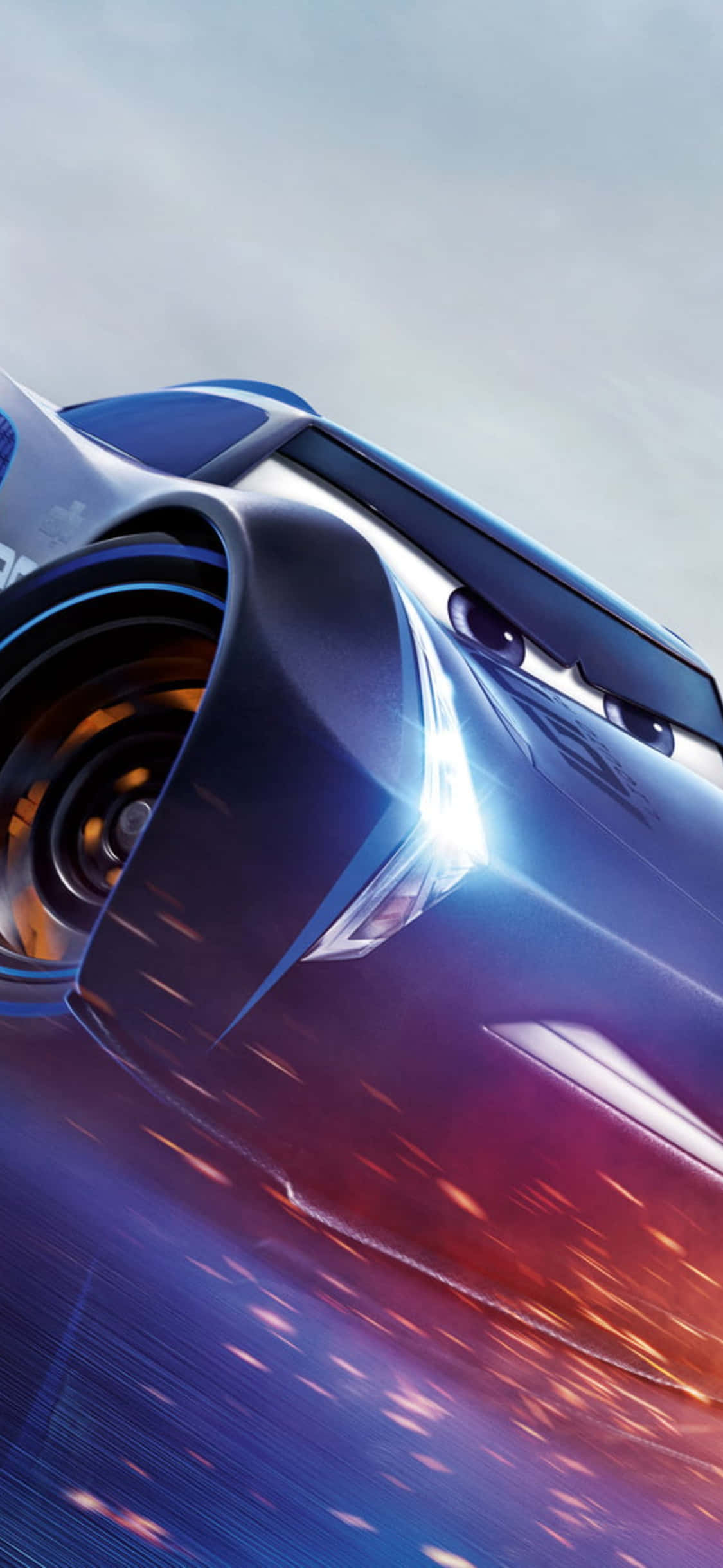 賽車手傑克森·風暴 iPhone X 汽車總動員背景 壁紙