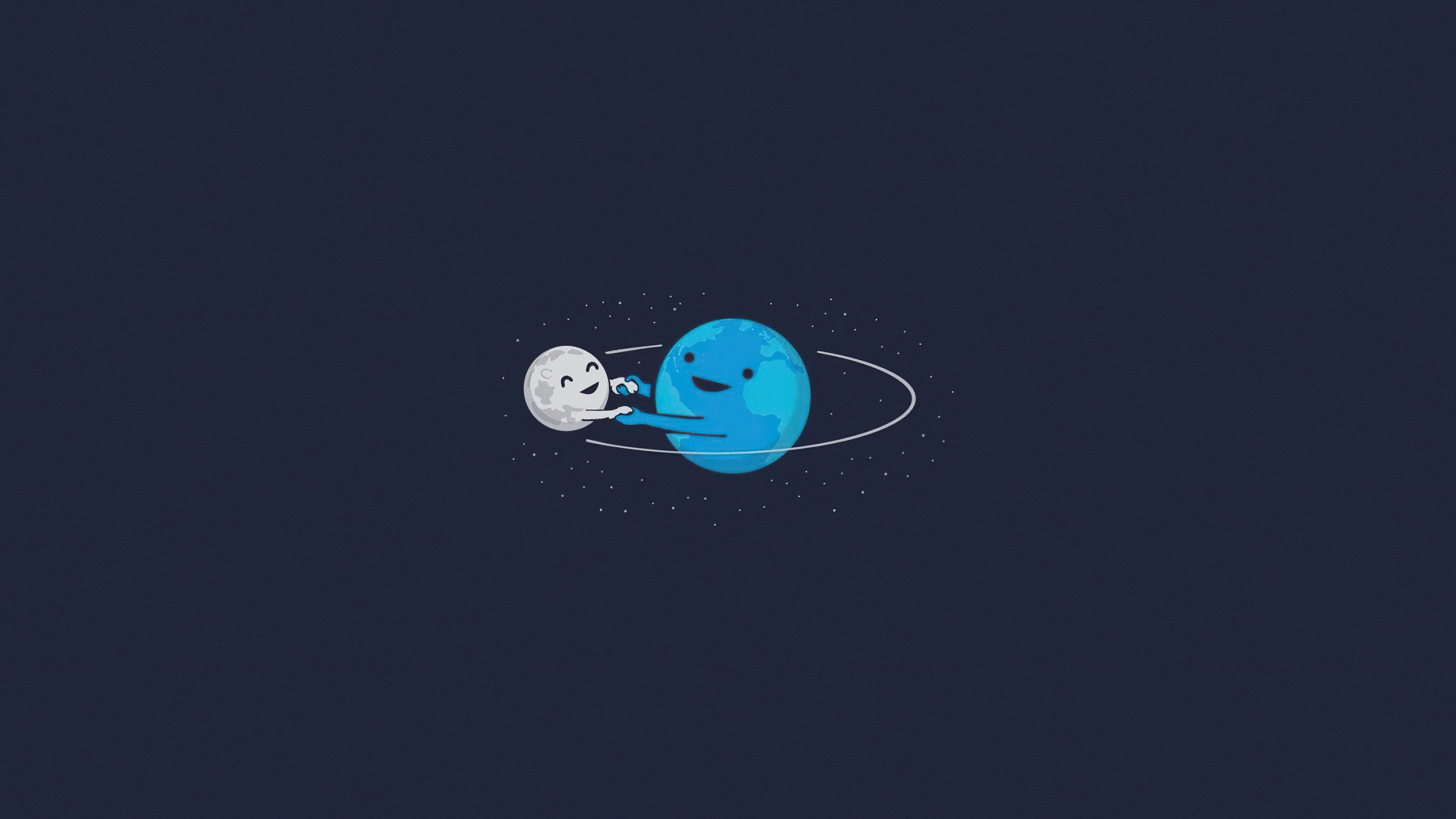 跳舞行星電腦鎖屏 壁紙