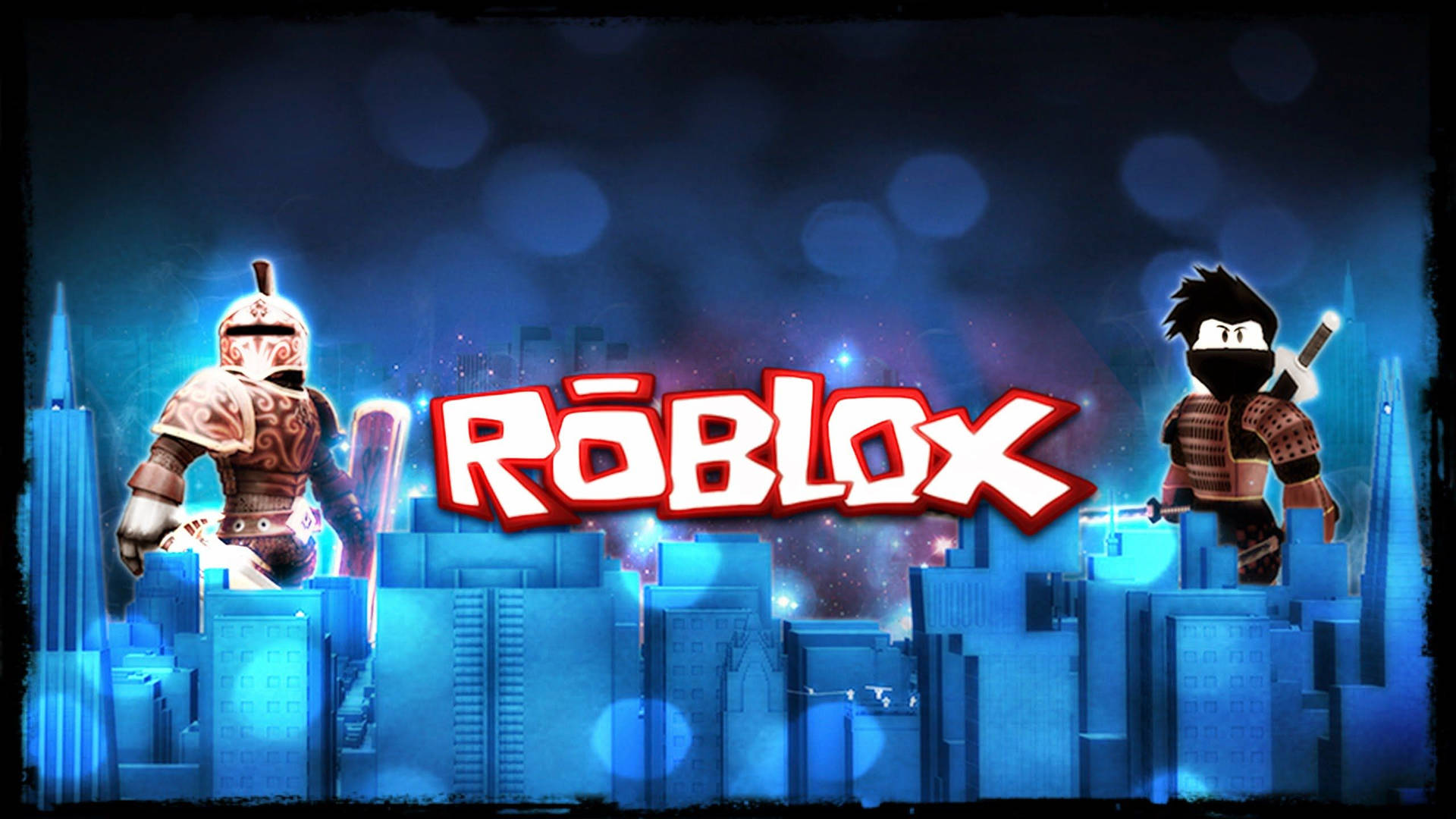 Roblox霓虹美學風格的酷炫藝術桌布