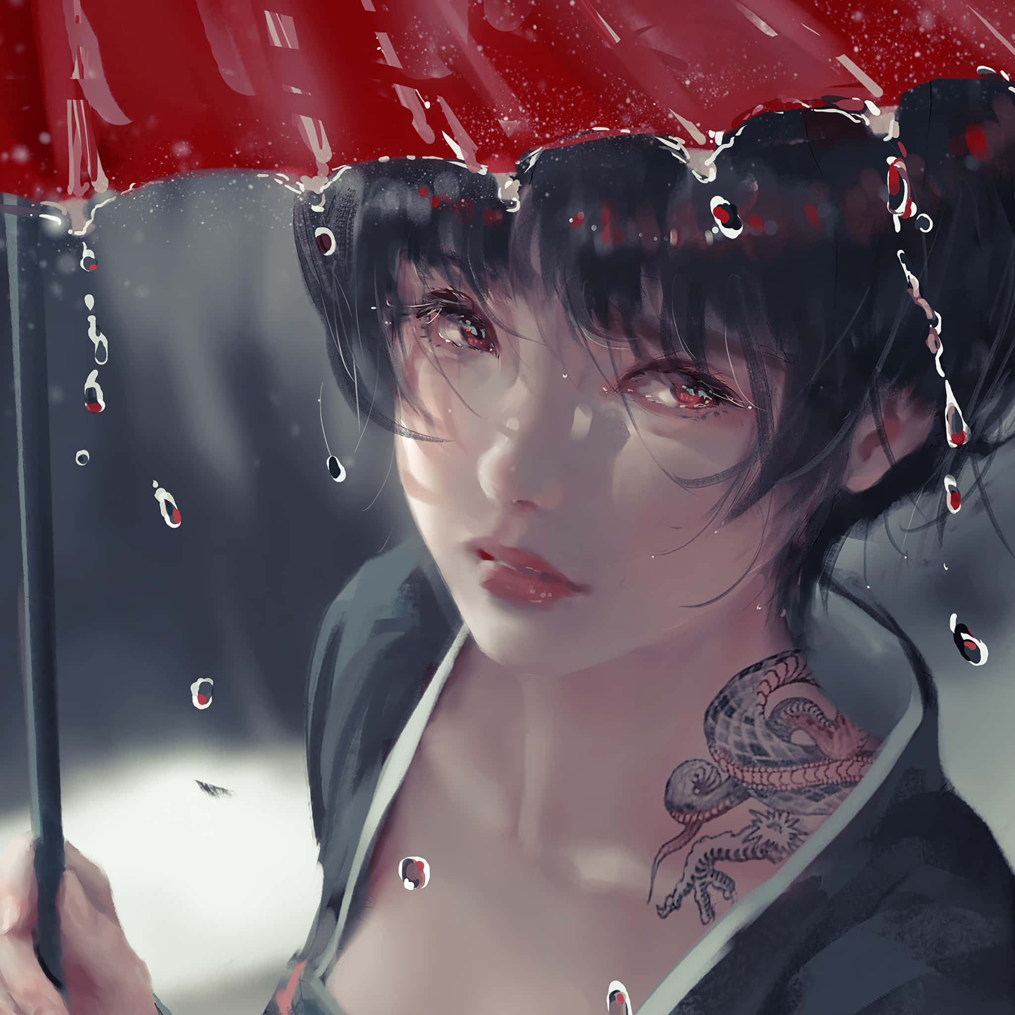 迷人动漫夜空 壁紙