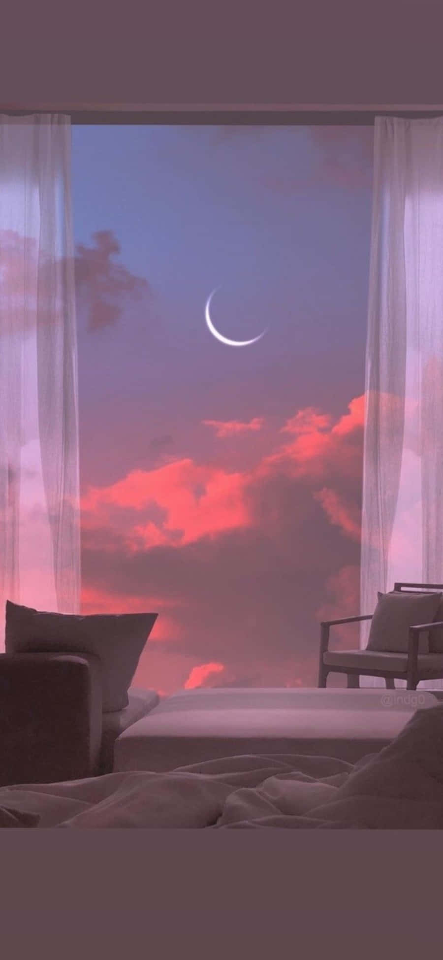 迷人夕空 壁紙