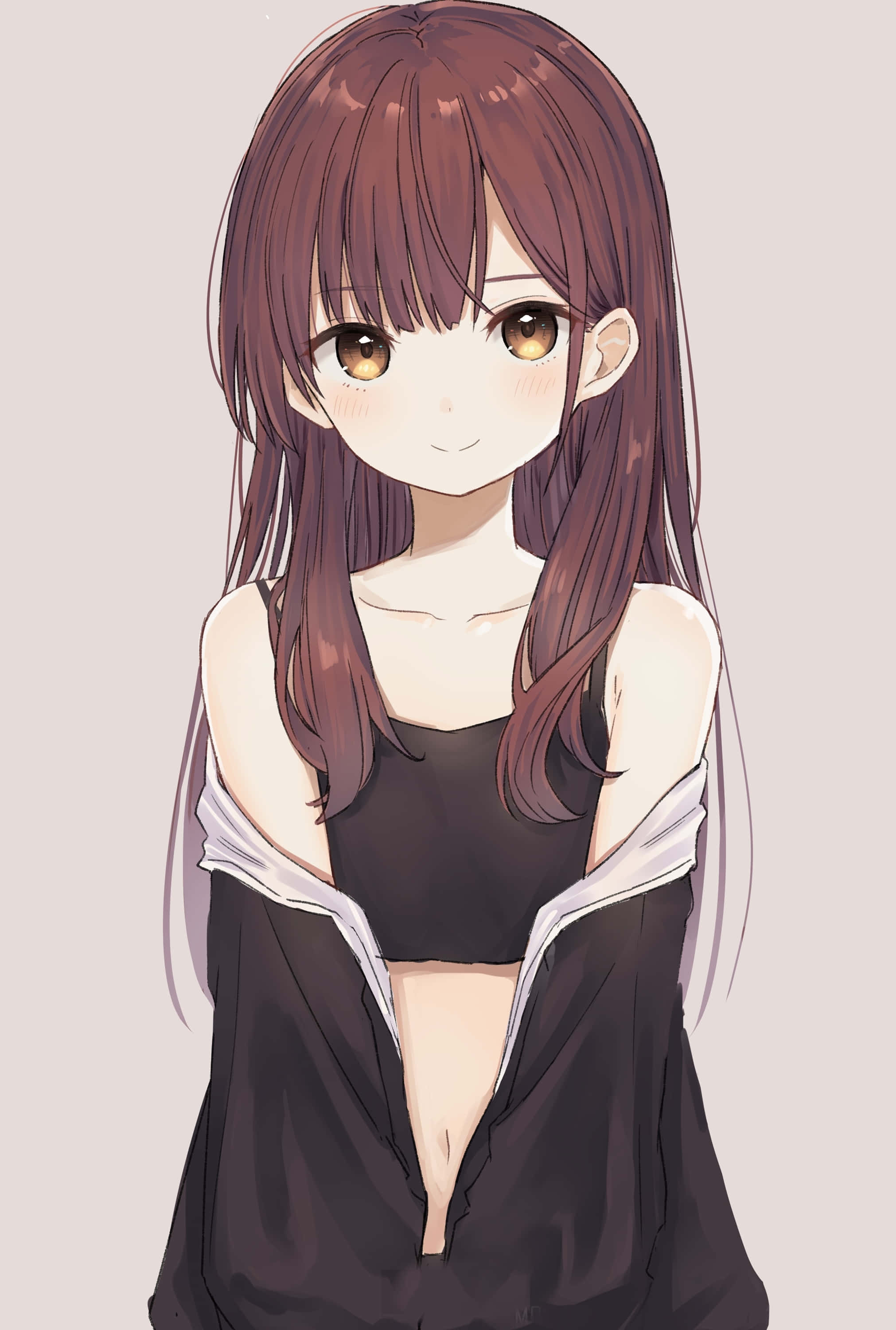 迷人的動漫女孩 壁紙
