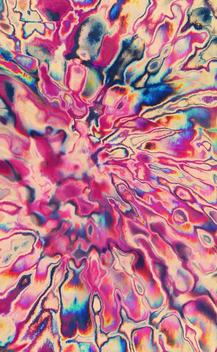 迷幻美學抽象色彩 壁紙