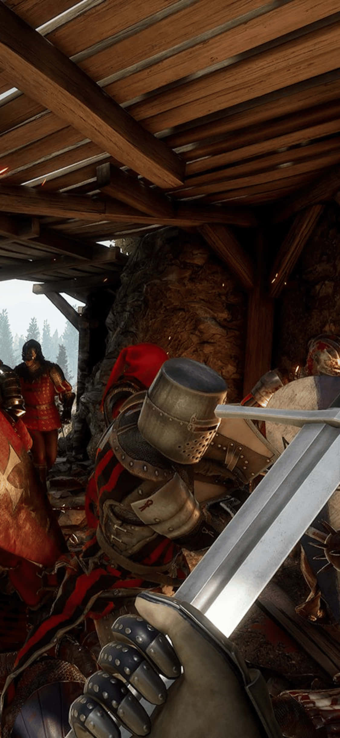 遊戲戰士 iPhone Xs Mordhau 背景 壁紙