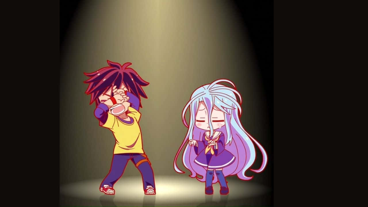 遊戲人生動畫兄妹圖片 壁紙