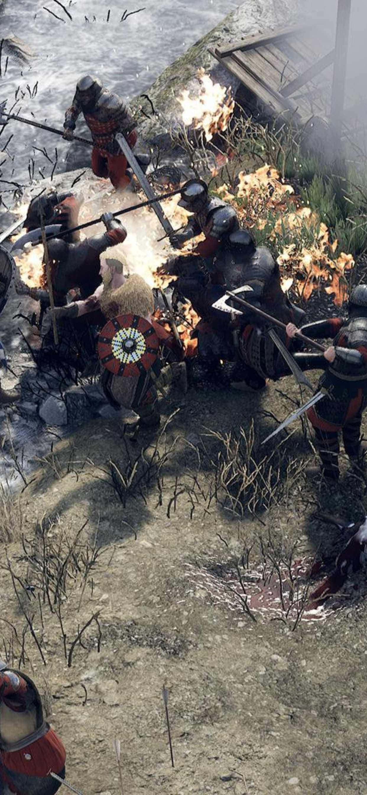 游戏截图：士兵与河流 壁紙