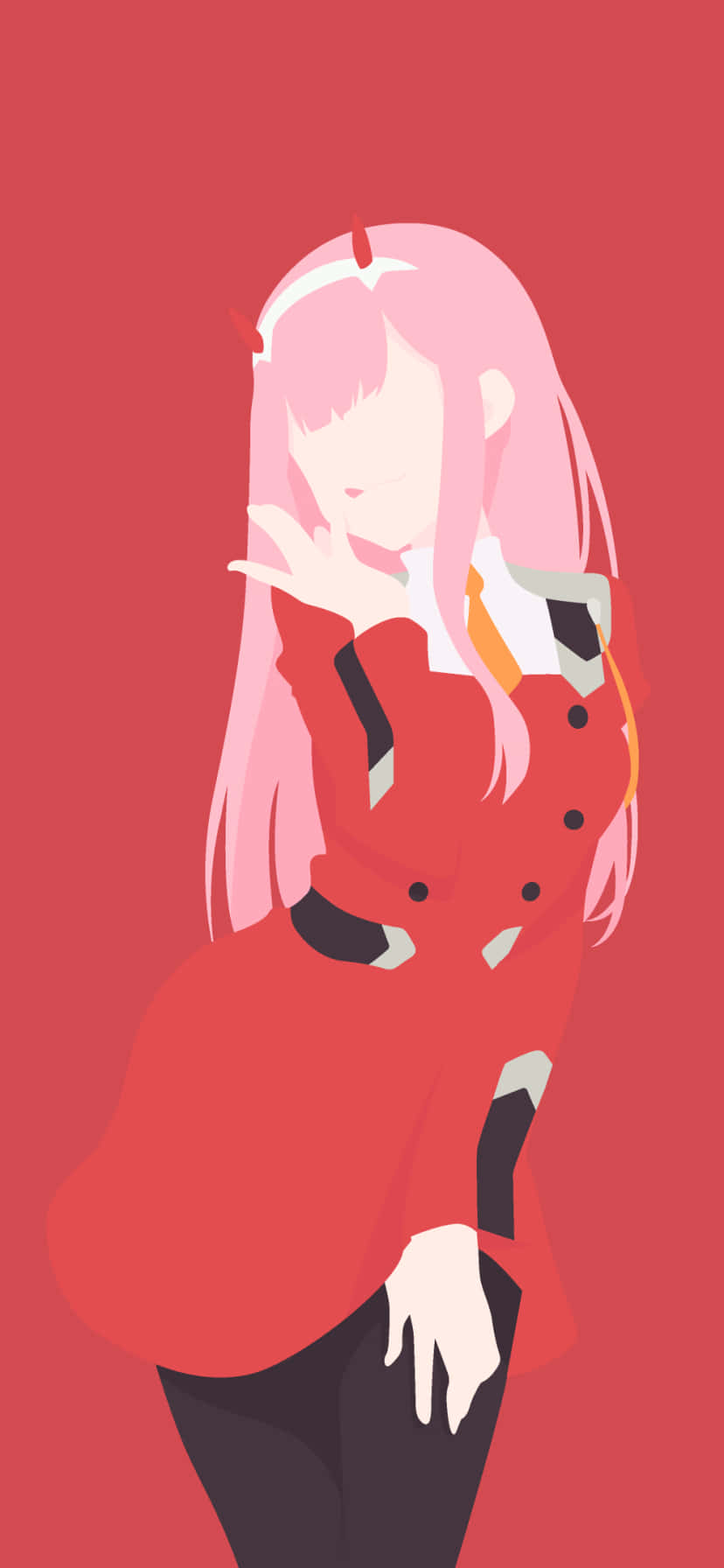 《達令 in the FranXX》簡約動畫風格 壁紙