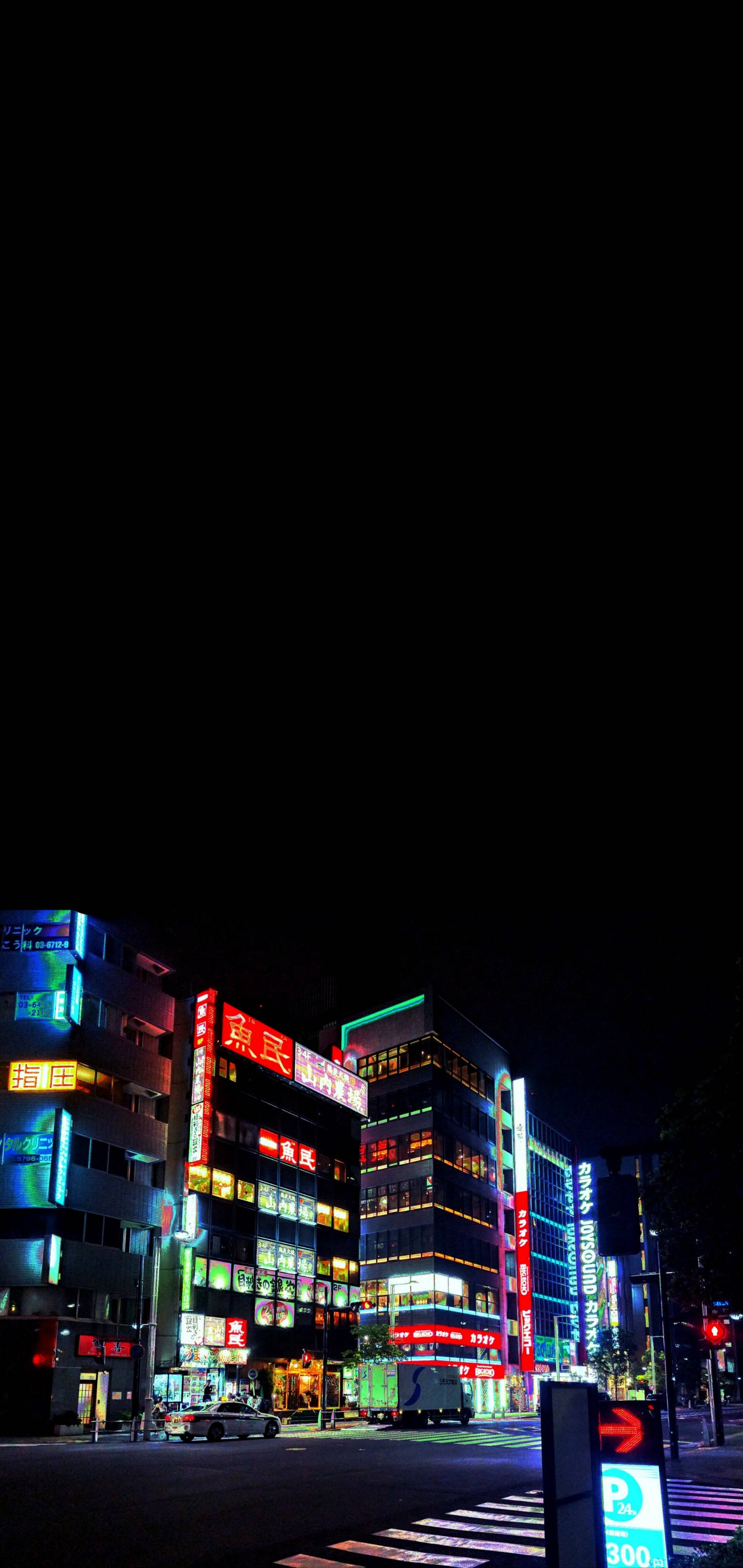 酷炫iPhone 11东京夜景 壁紙